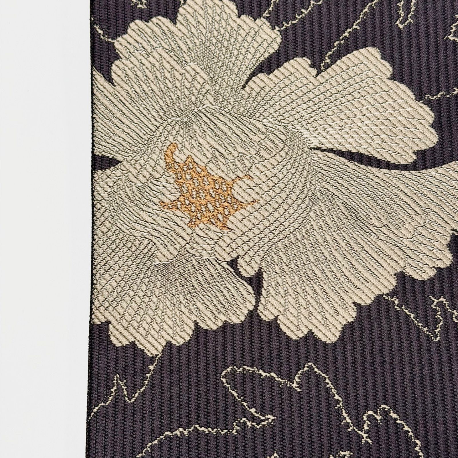 半幅帯 博多織 リバーシブル 博多小袋帯 牡丹柄 0056 - メルカリ