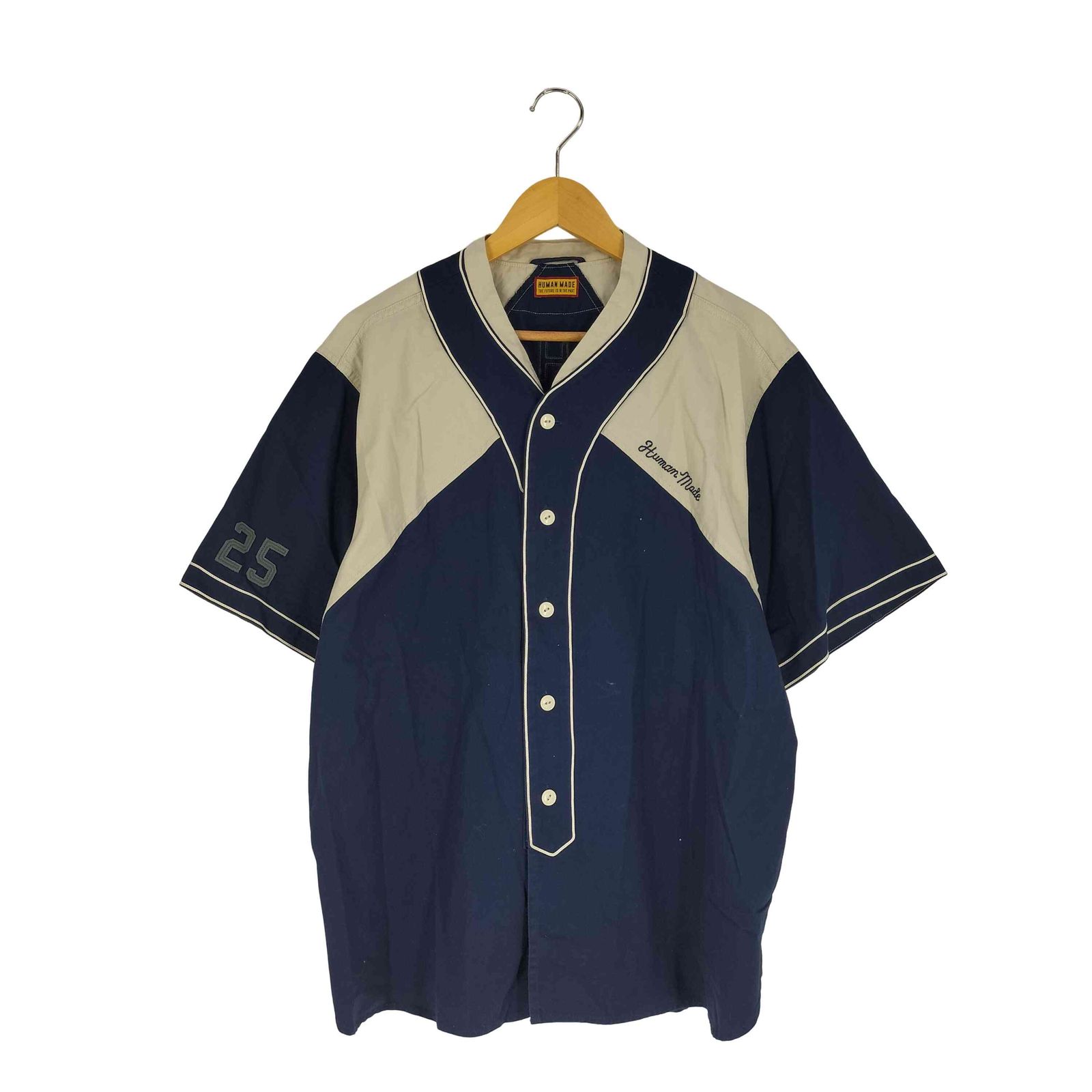 ヒューマンメイド HUMAN MADE BASEBALL SHIRT メンズ JPN XL