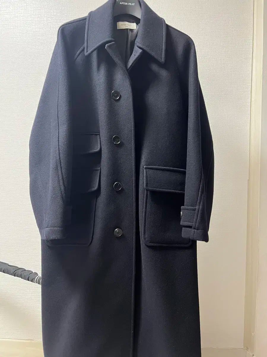 アフタープレイ ツーリスト バルマカーン コート L ネイビー