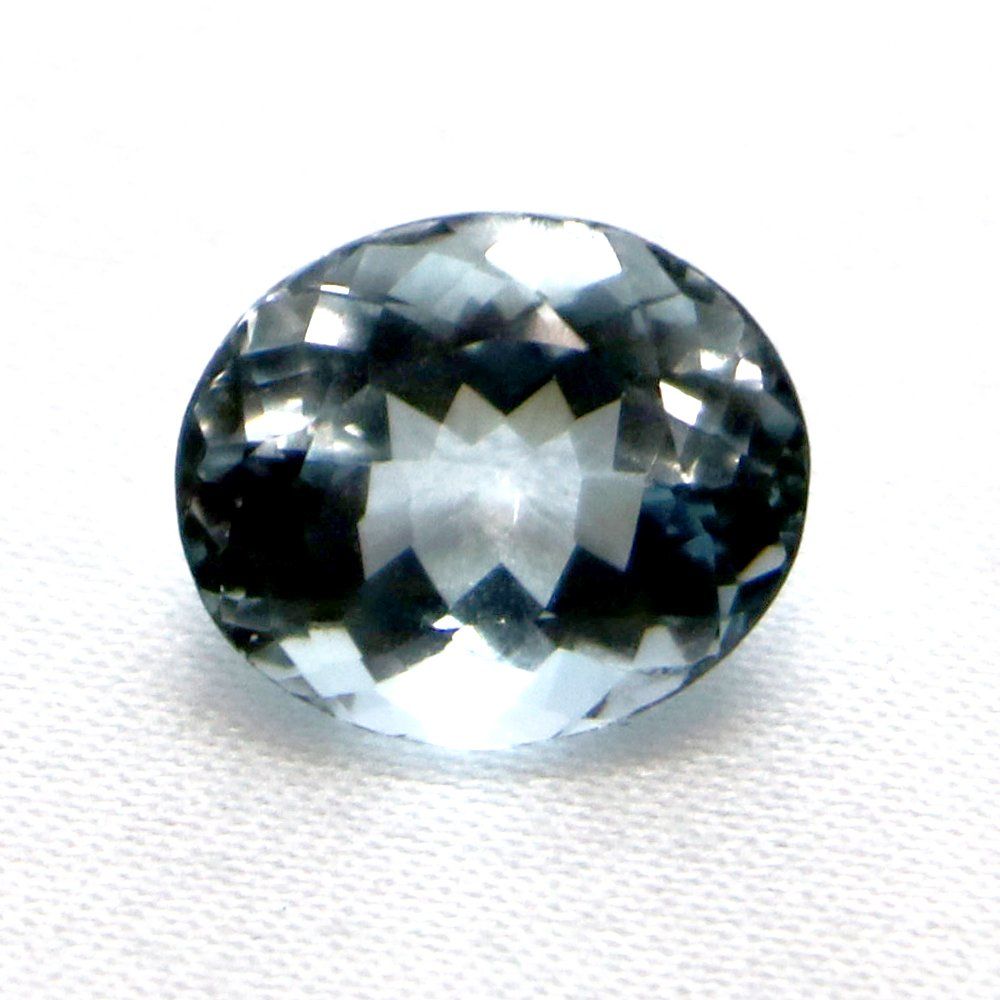 アクアマリン オーバルカット12mm 4.68ct アクワマリン Aquamarine 藍玉 ハイクオリティー ルース 裸石 マクラメ パワーストーン 天然石 ハンドメイド