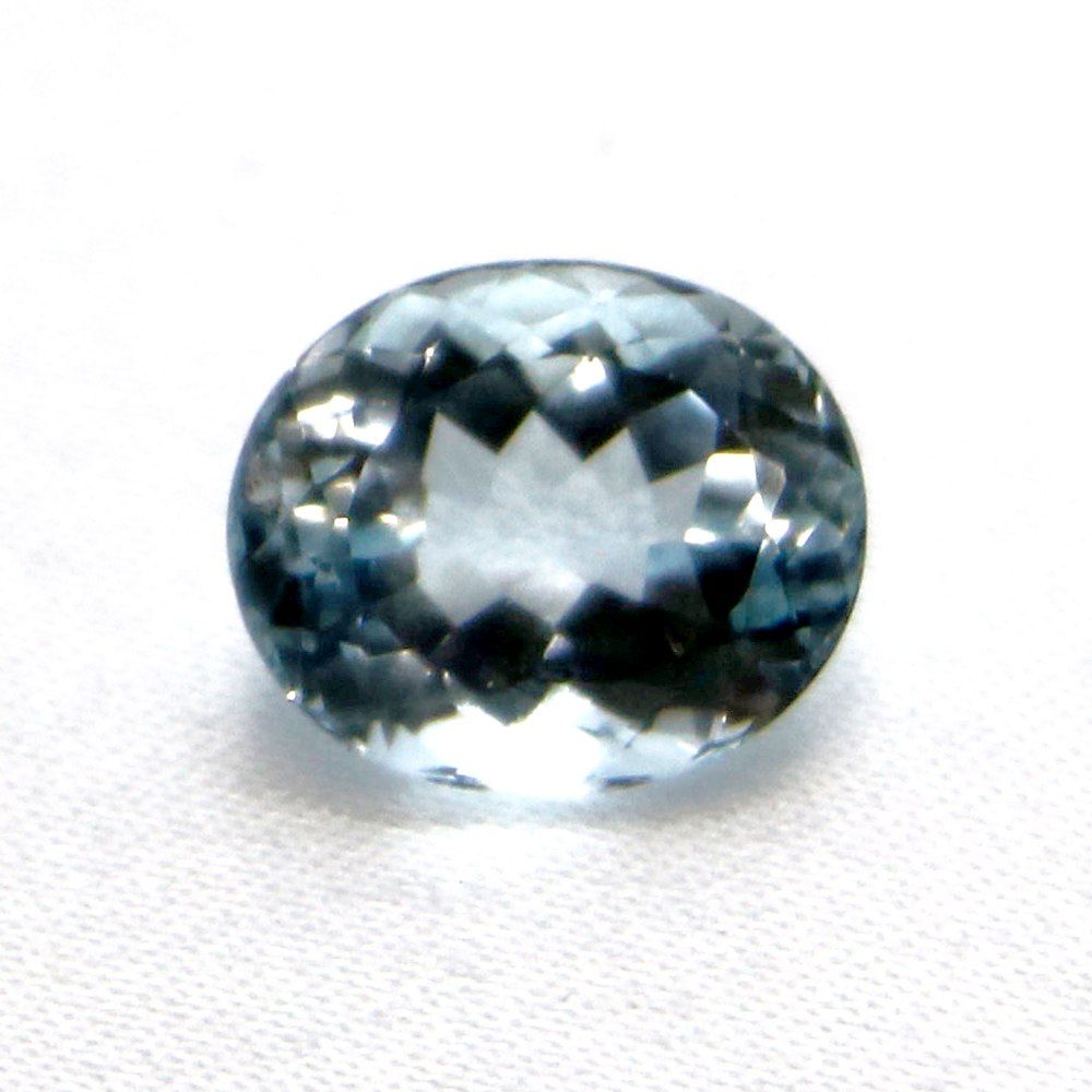 アクアマリン オーバルカット12mm 5.01ct アクワマリン Aquamarine 藍玉 ハイクオリティー ルース 裸石 マクラメ パワーストーン 天然石 ハンドメイド
