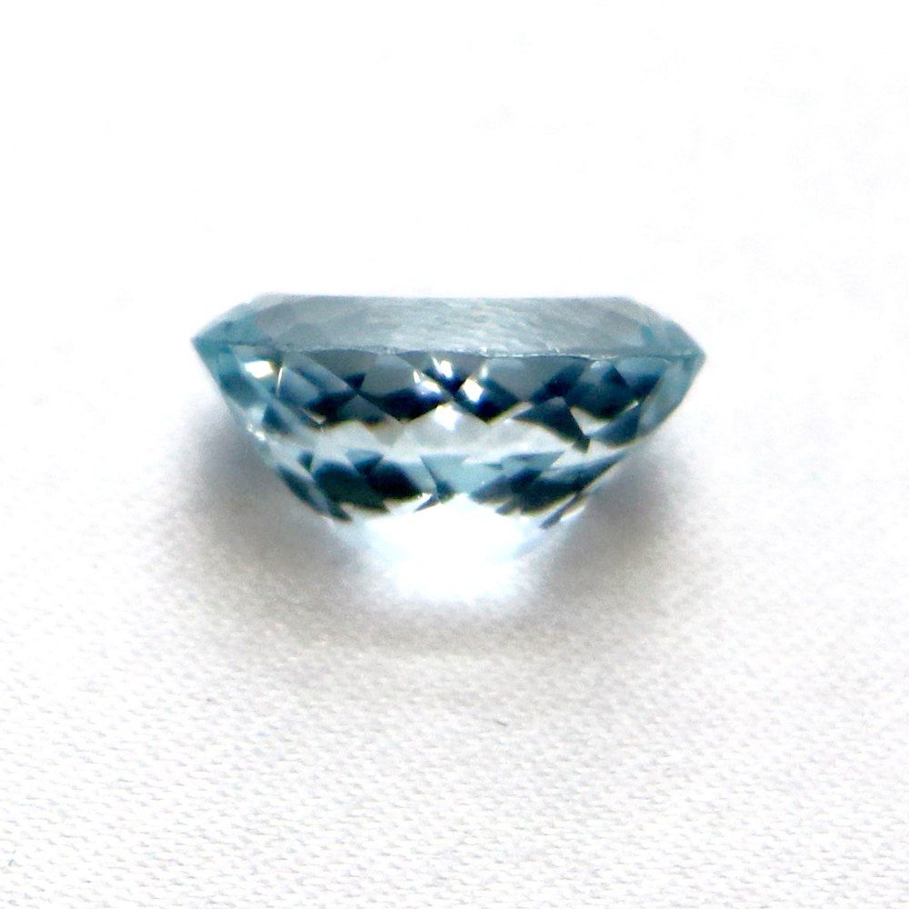 アクアマリン オーバルカット12 mm 4.56 ct アクワマリン Aquamarine 藍玉 ハイクオリティー ルース 裸石 マクラメ パワーストーン 天然石 ハンドメイド