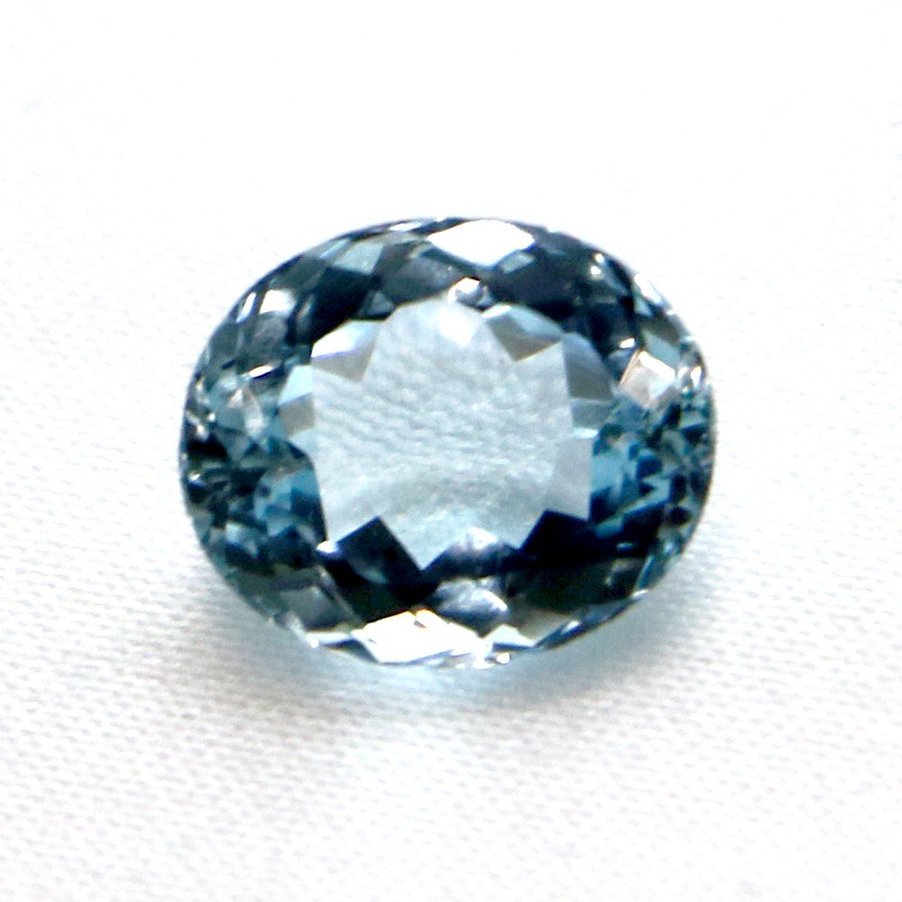 アクアマリン オーバルカット12 mm 4 96 ct アクワマリン Aquamarine 藍玉 ハイクオリティー ルース 裸石 マクラメ パワーストーン 天然石 ハンドメイド