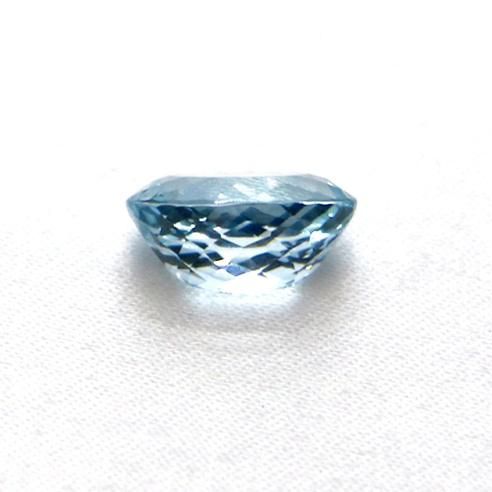 アクアマリン オーバルカット12 mm 4.57 ct アクワマリン Aquamarine 藍玉 ハイクオリティー ルース 裸石 マクラメ パワーストーン 天然石 ハンドメイド