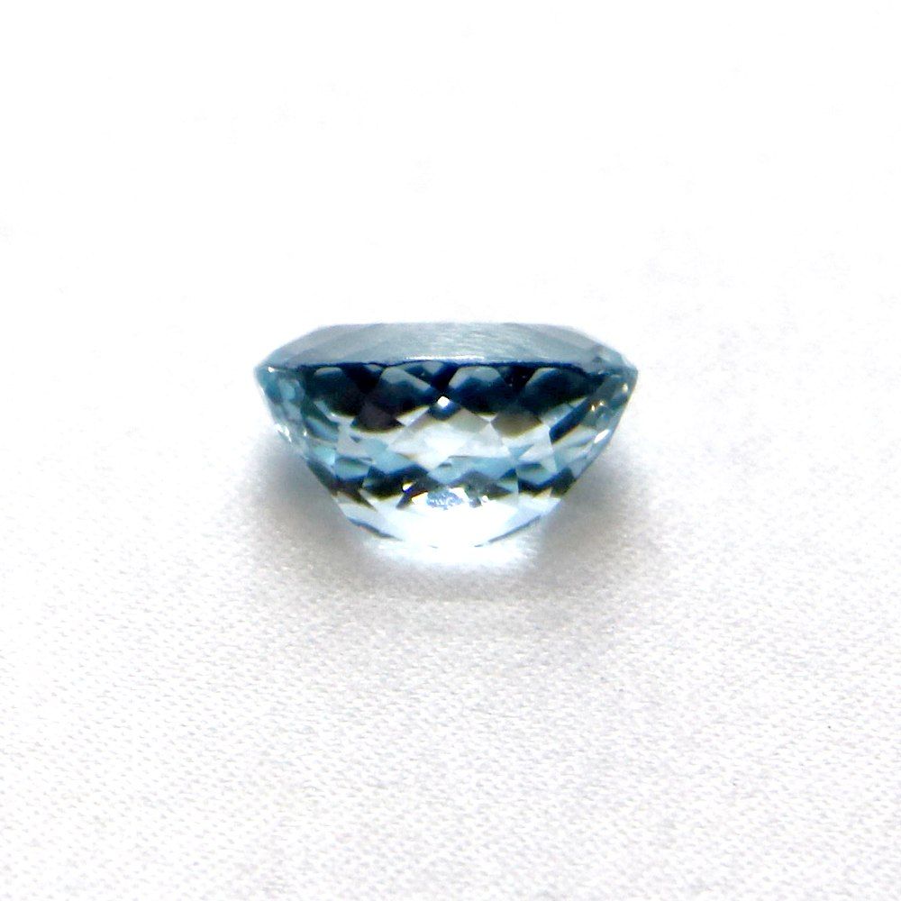 アクアマリン オーバルカット12 mm 5.06 ct アクワマリン Aquamarine 藍玉 ハイクオリティー ルース 裸石 マクラメ パワーストーン 天然石 ハンドメイド