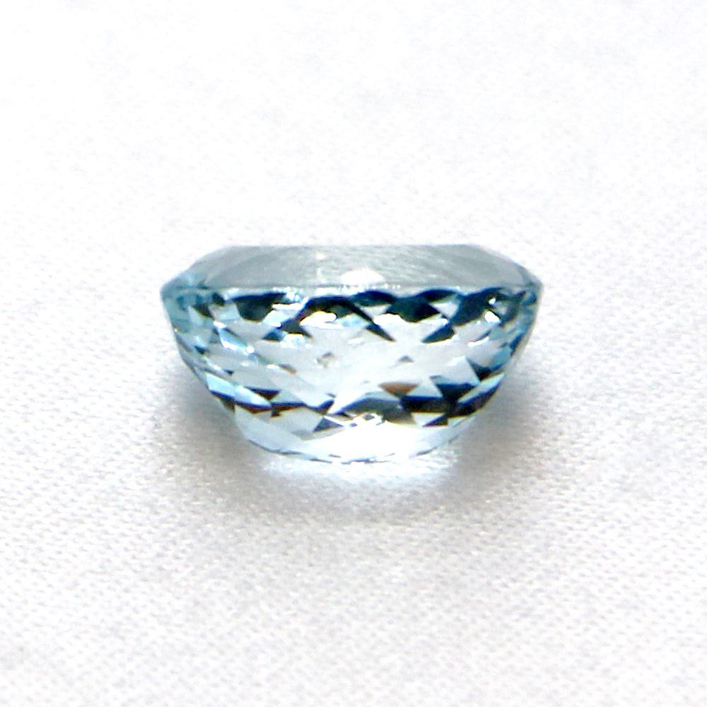 アクアマリン オーバルカット12 mm 5.21 ct アクワマリン Aquamarine 藍玉 ハイクオリティー ルース 裸石 マクラメ パワーストーン 天然石 ハンドメイド