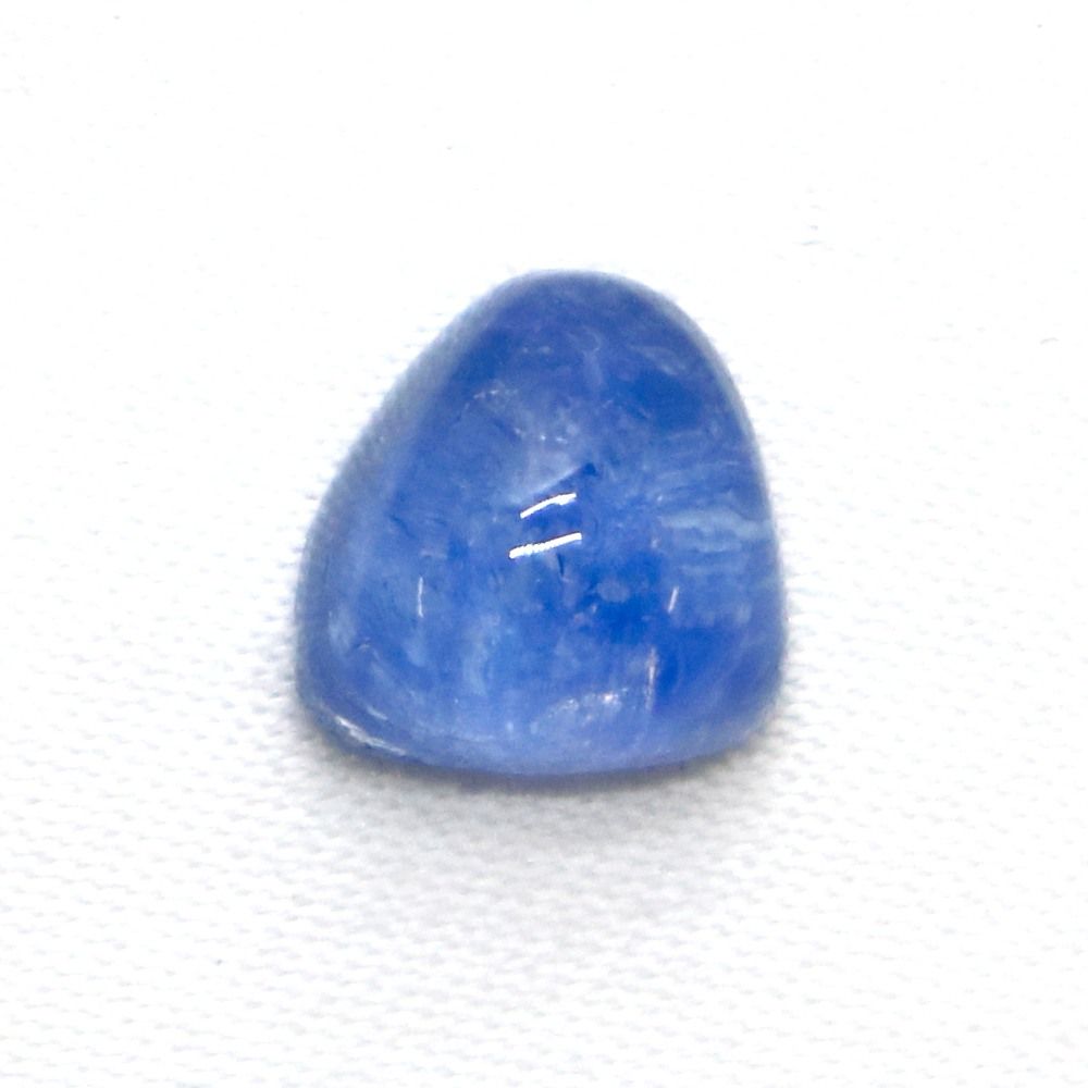 デュモルチェライトインクォーツ カボション8mm 3ct デュモルチェライト Dumortierite デュモルチェ石 ハイクオリティー ルース 裸石 マクラメ パワーストーン 天然石 ハンドメイド
