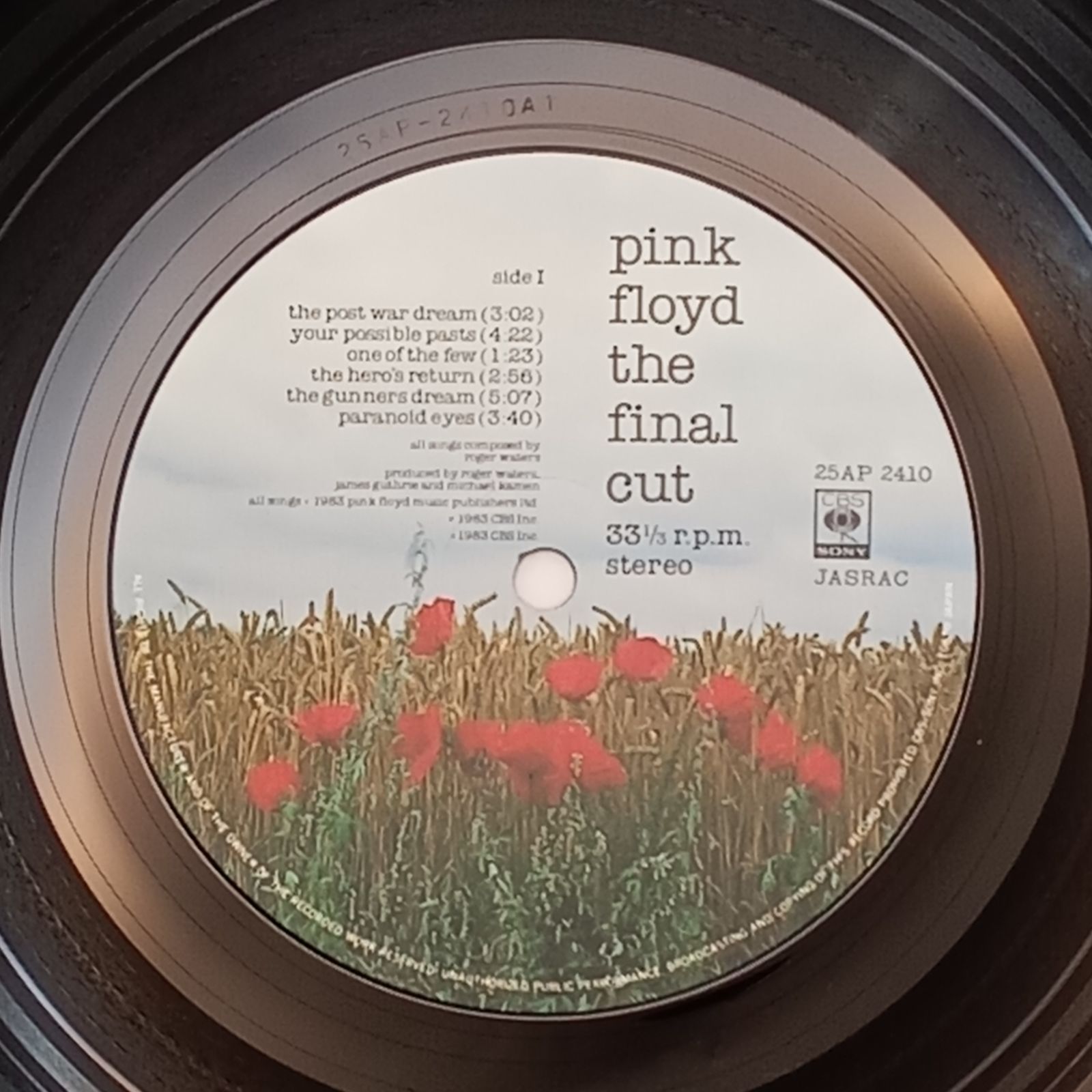 ピンク・フロイド（Pink Floyd） – ファイナル・カット（The Final Cut