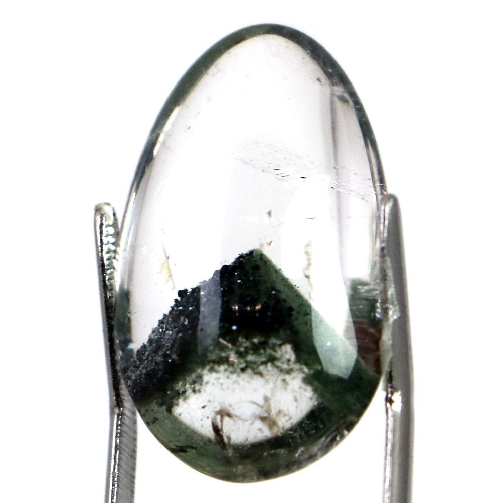  グリーンファントムクオーツ ハイクオリティー ルース 裸石 マクラメ パワーストーン 天然石 ハンドメイド ルース(裸石) 原石 ビーズ アクセサリー道具 材料