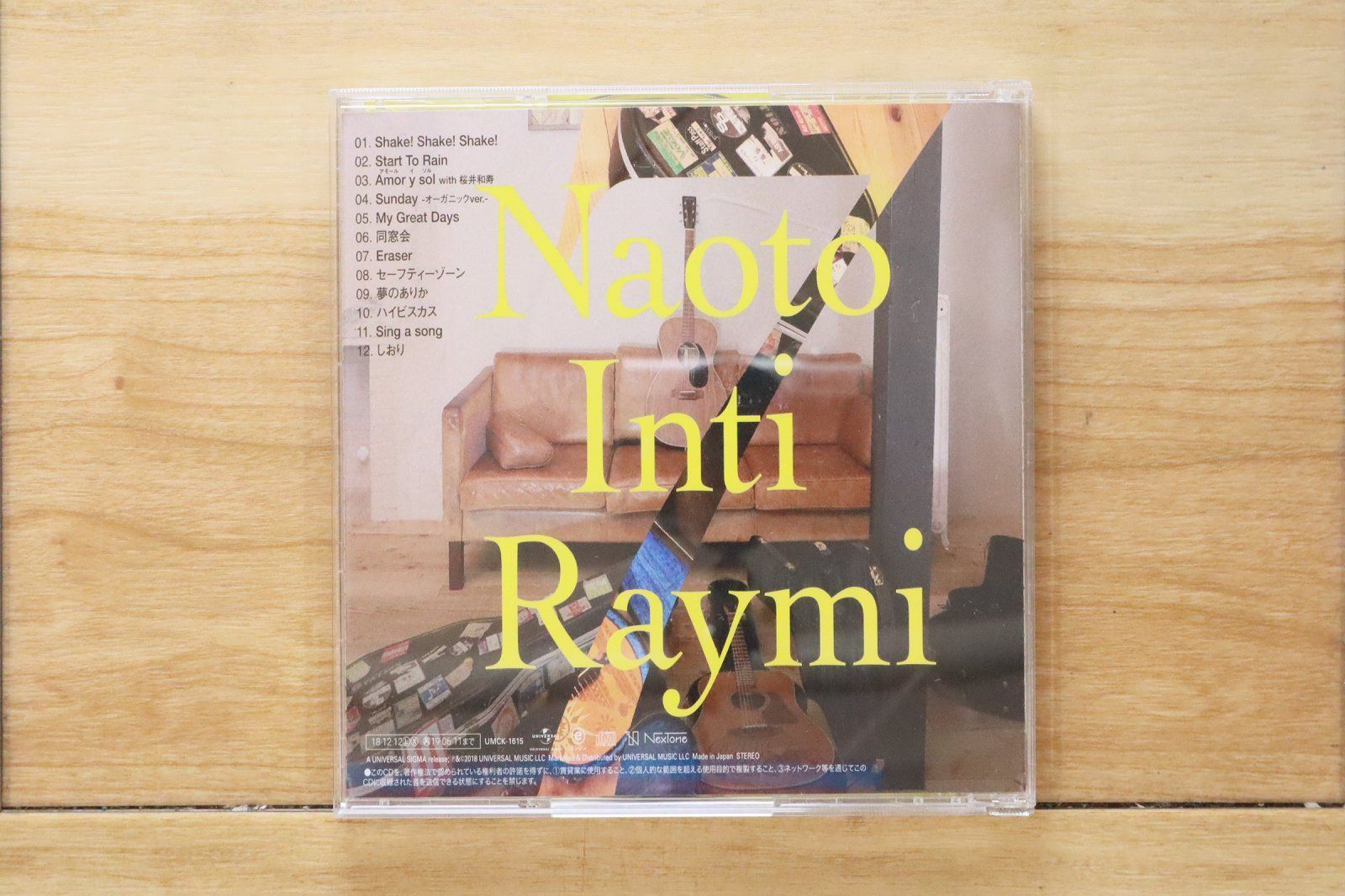 国内盤CD☆ナオト・インティライミ/Naoto Inti Raymi□ 「7」＜通常盤