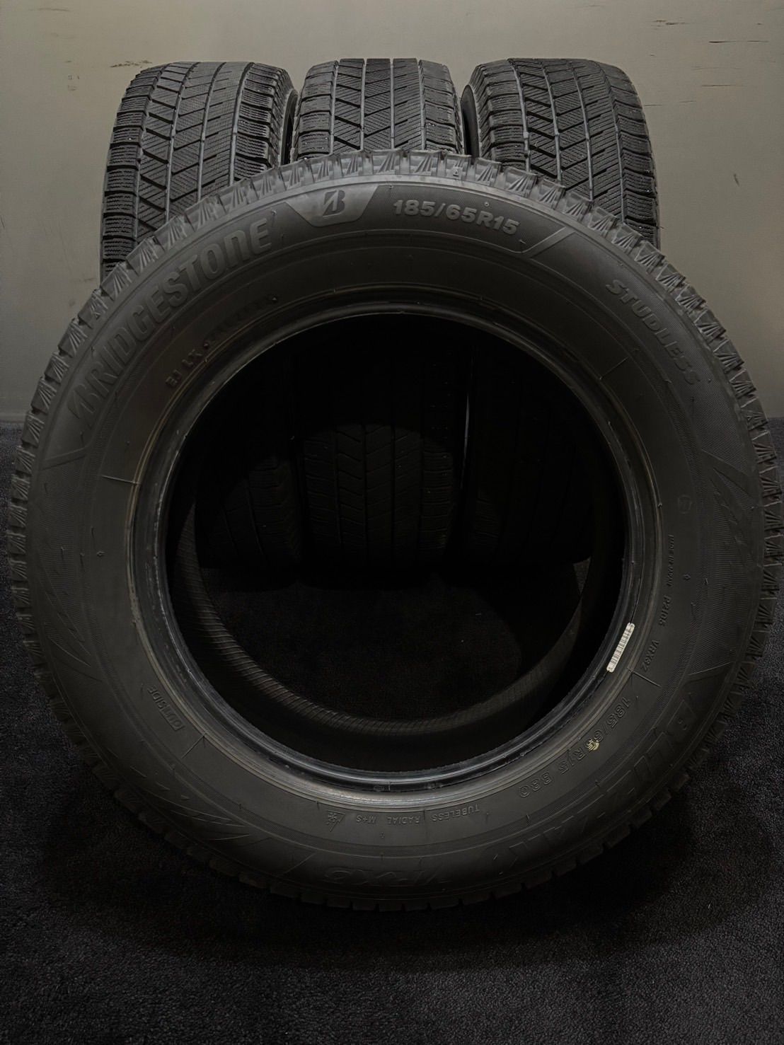 ☆185/65R15 BRIDGESTONE/VRX3 22年製 スタッドレス 4本 ブリヂストン