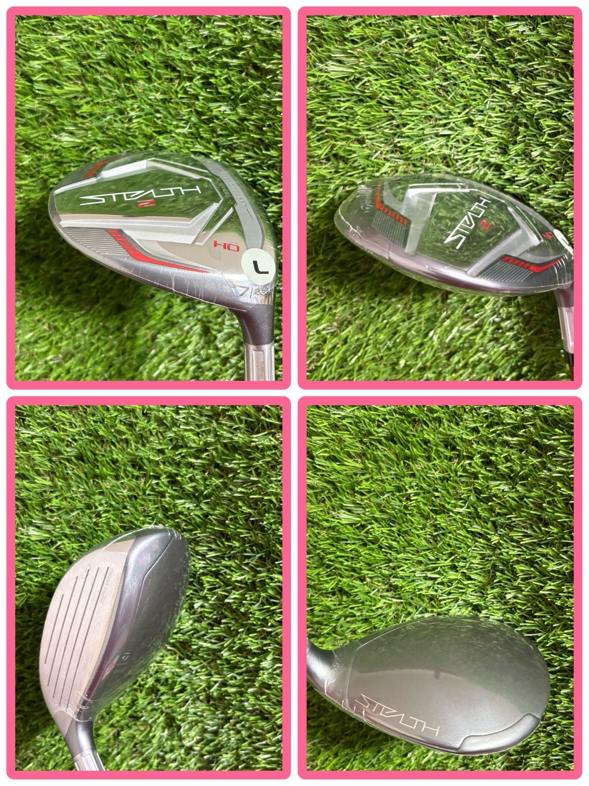 レディース新品！テーラーメイドSTEALTH2ステルス2 HD 3.7番FW L レディース新品！テーラーメイドSTEALTH2ステルス2 HD 3.7番FW L