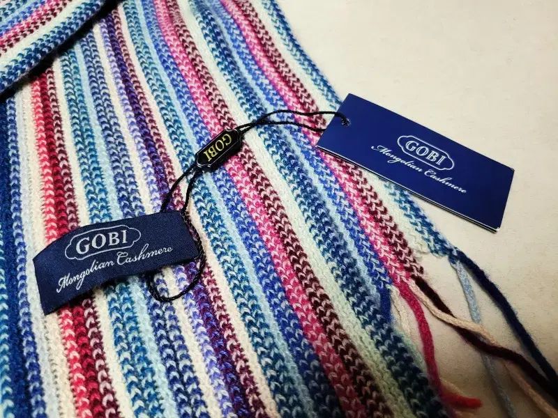GOBI ゴビ カシミア マルチ ウールマフラー ユニセックス