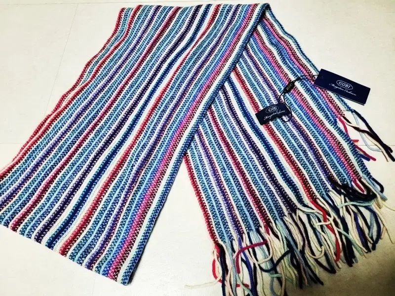 GOBI ゴビ カシミア マルチ ウールマフラー ユニセックス