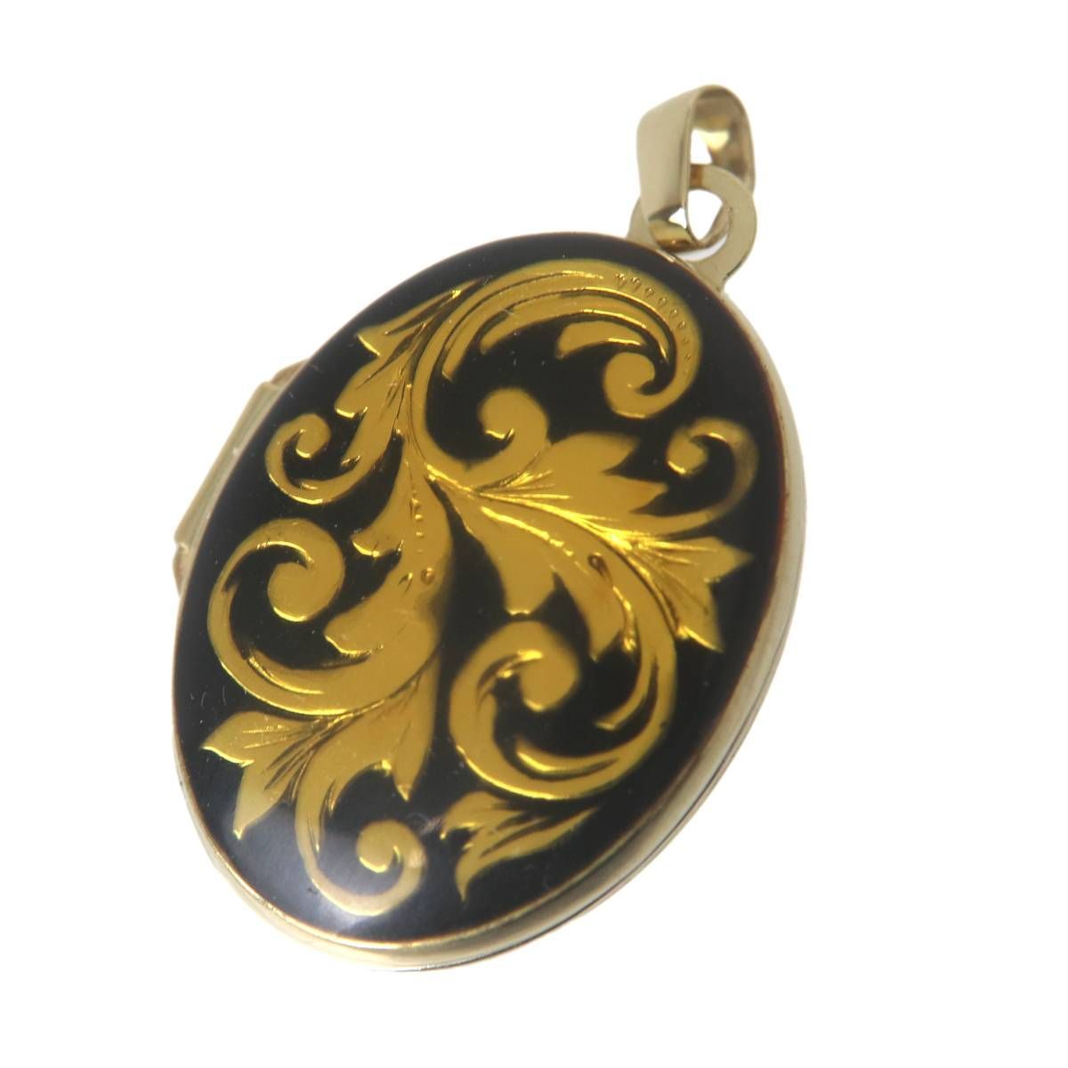 K18 デザイン ロケット ペンダント トップ K18 750 2.6g KA Bランク