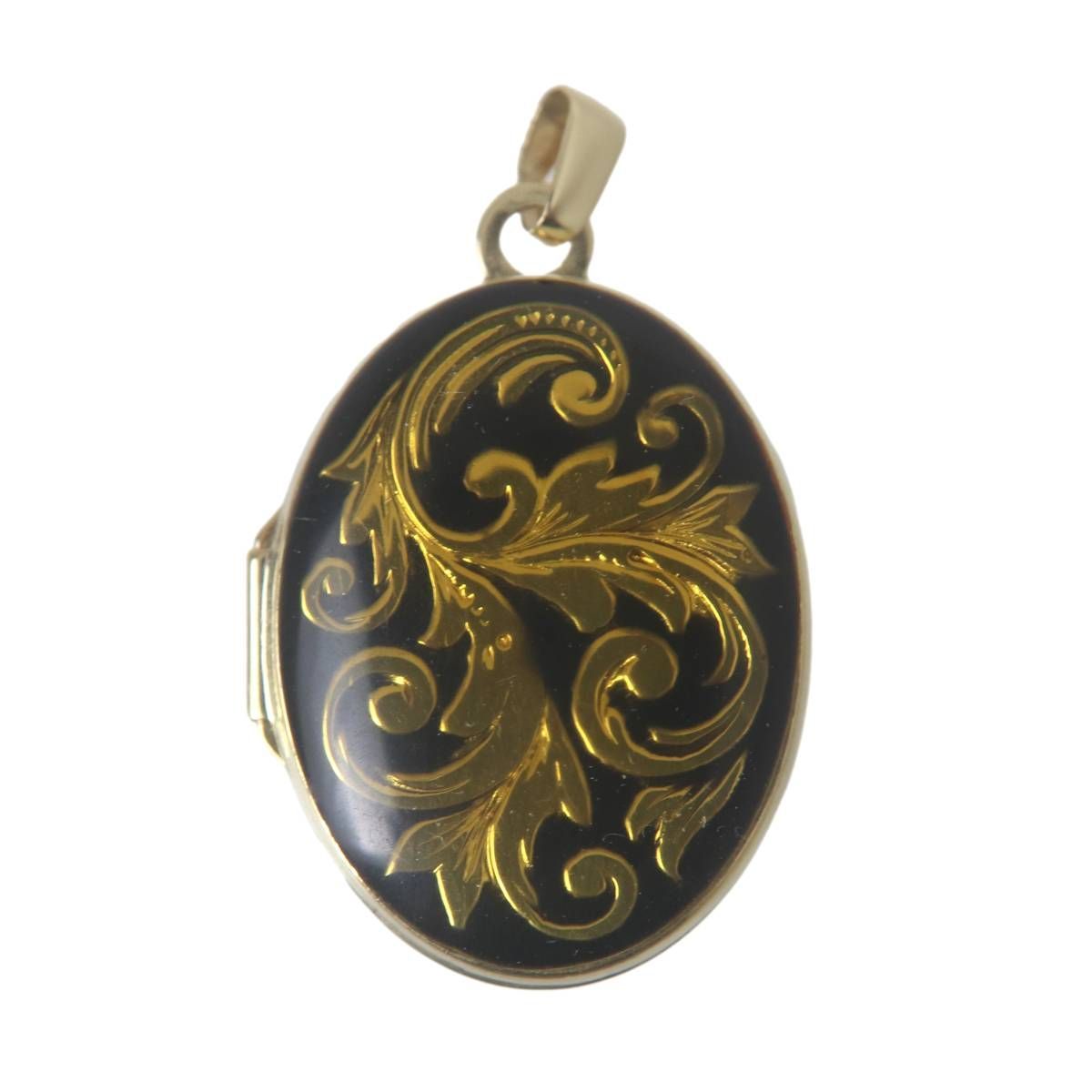 K 18 デザイン ロケット ペンダント トップ 750 2.6 g KA Bランク