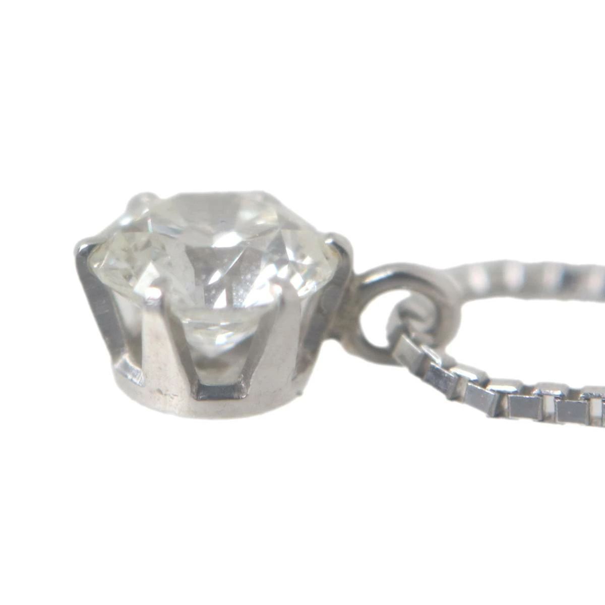 VERITE ベリテ 1粒 ダイヤ ペンダント ネックレス エイトアロー