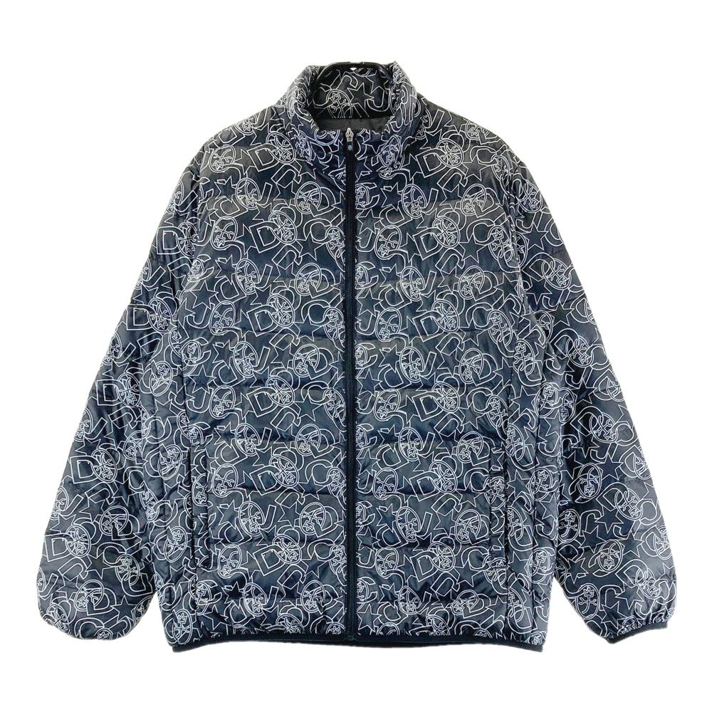 サイズ 50 CASTELBAJAC カステルバジャック ダウンジャケット ロゴ総柄 ブラック系 240101415931 ゴルフウェア メンズ ストスト