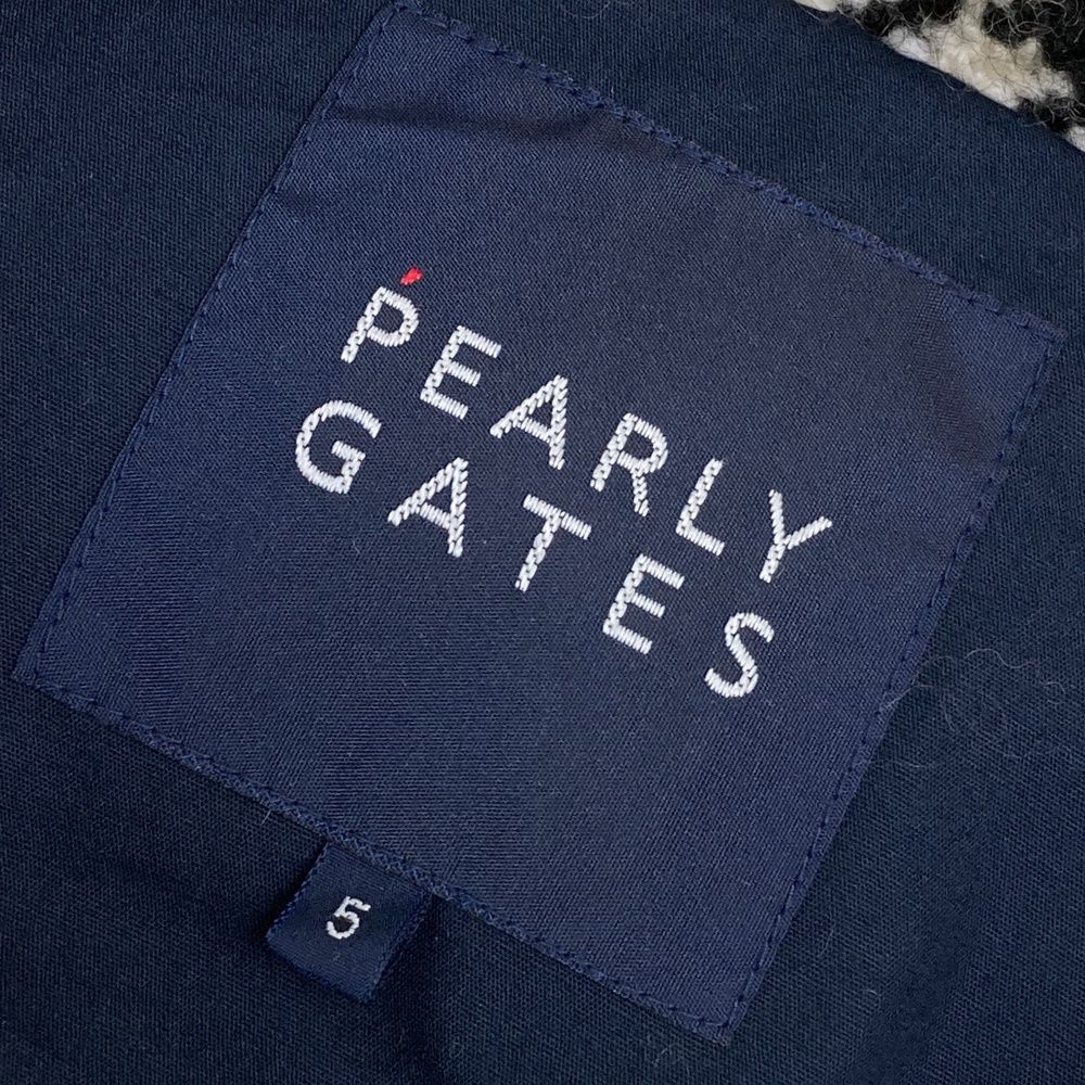 サイズ：5 PEARLY 最新 GATES パーリーゲイツ ダウンベスト ウール
