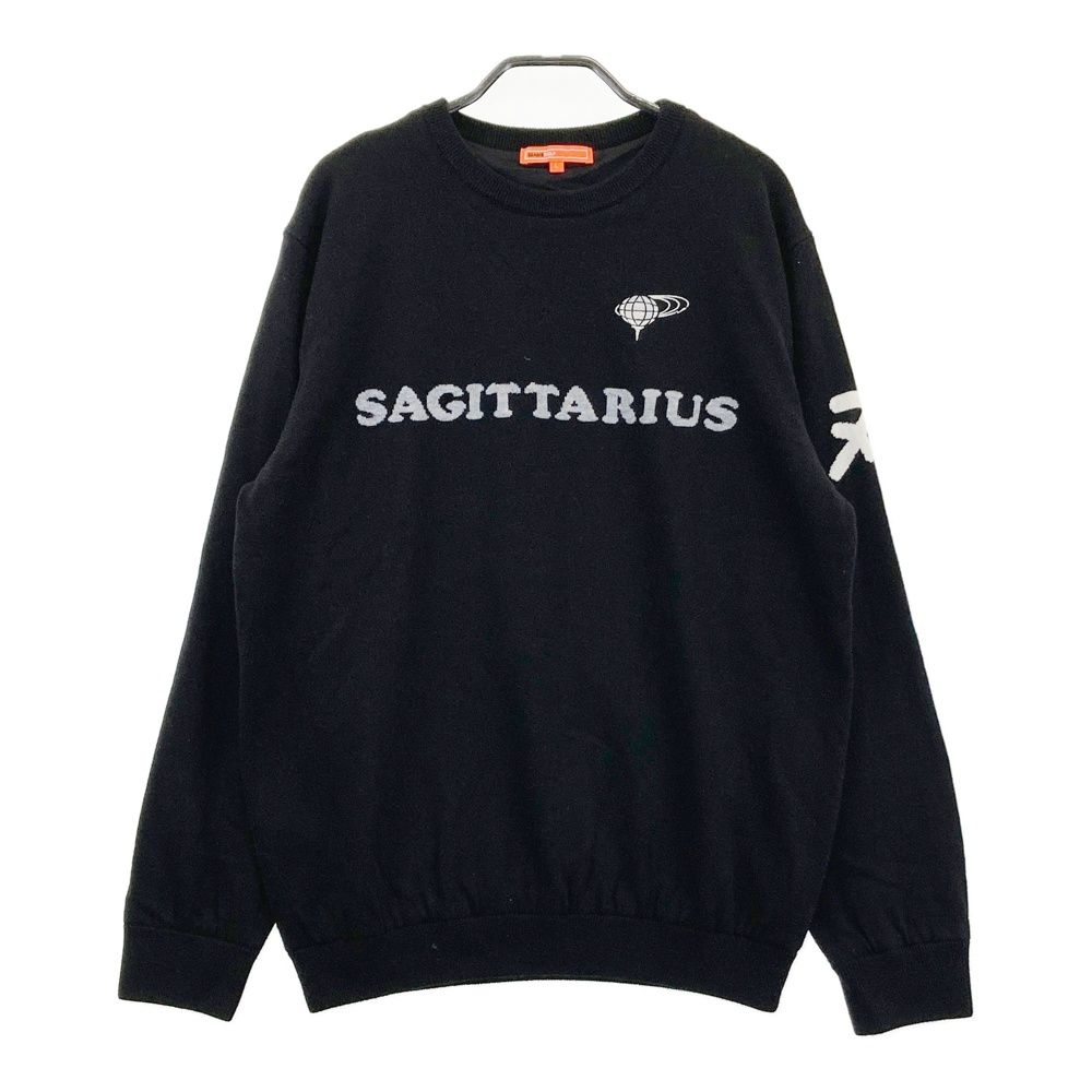 サイズ L BEAMS GOLF ビームスゴルフ 裏地付 ニットセーター ブラック系 240101428199 ゴルフウェア メンズ ストスト