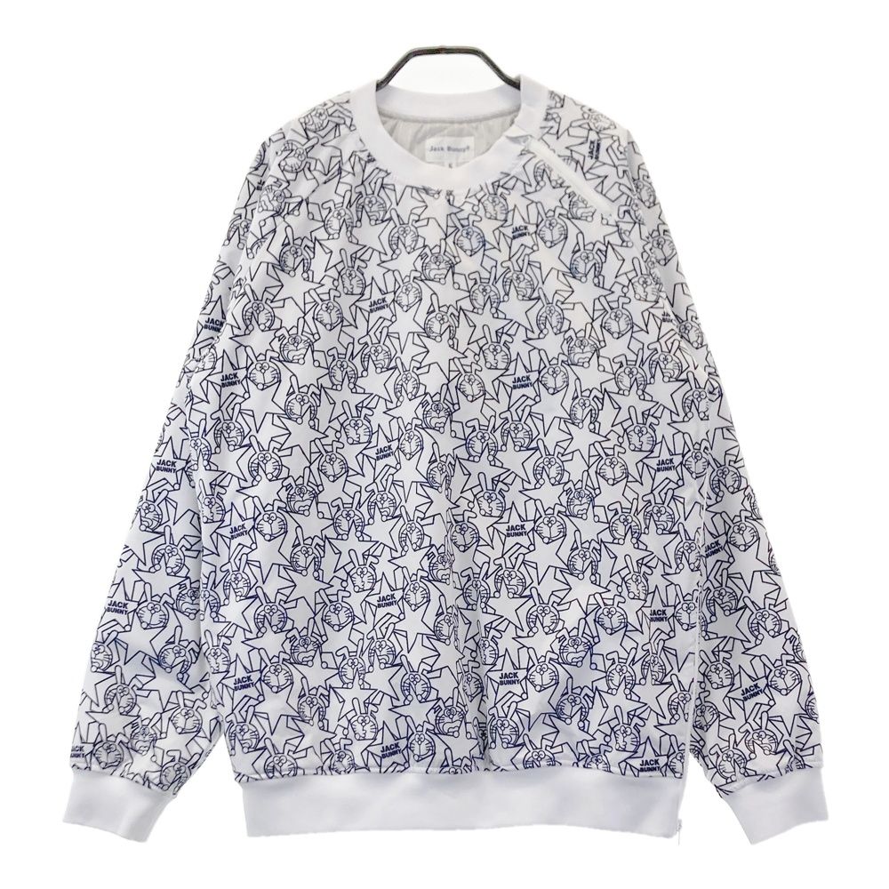 サイズ 5 JACK BUNNY ジャックバニー モデル 蓄熱 中綿 スニードジャック ドラえもん 総柄 ホワイト系 240101540713 ゴルフウェア メンズ ストスト