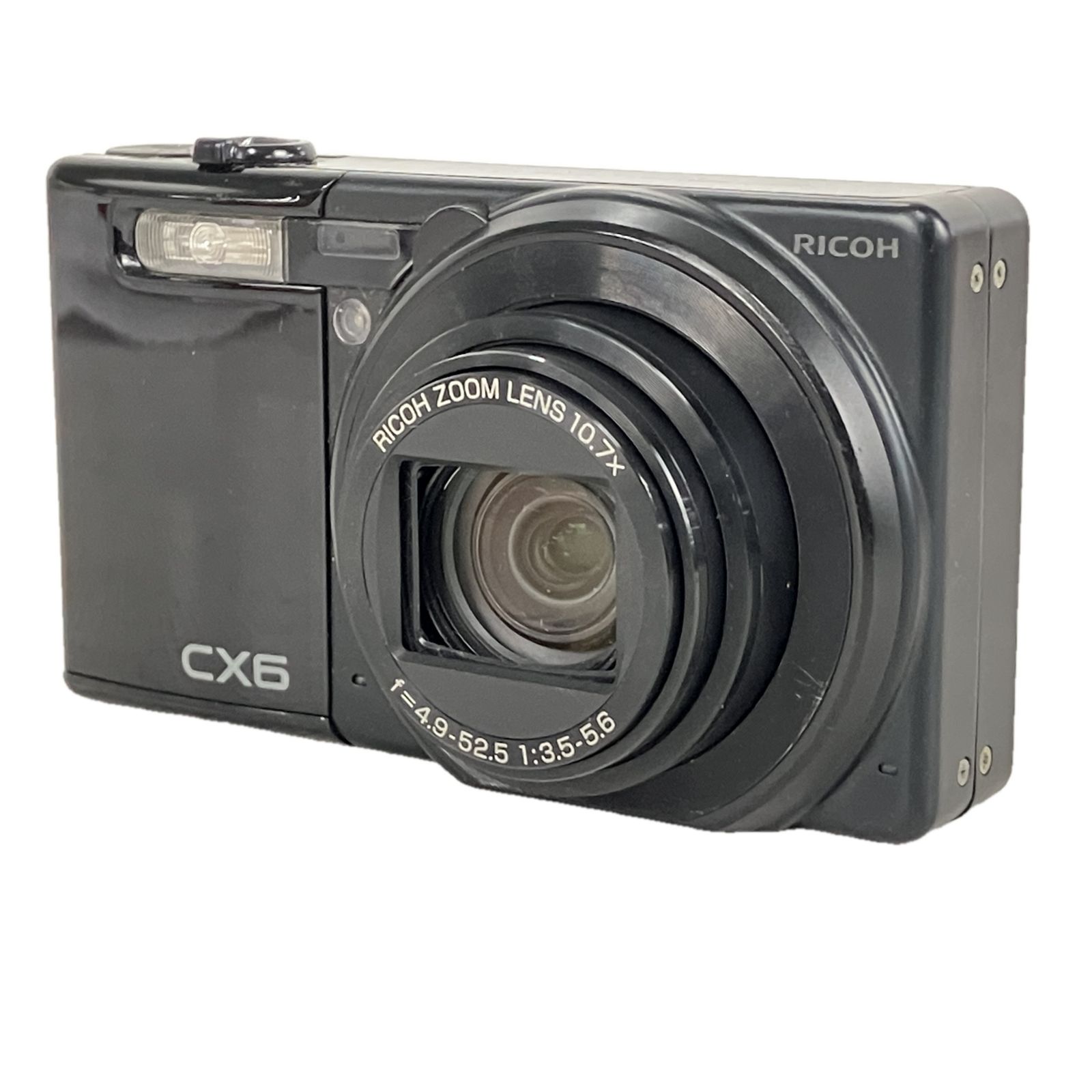 RICOH CX6 2011年製 デジタルカメラ 10.7倍ズーム 1000万画素 コンデジ