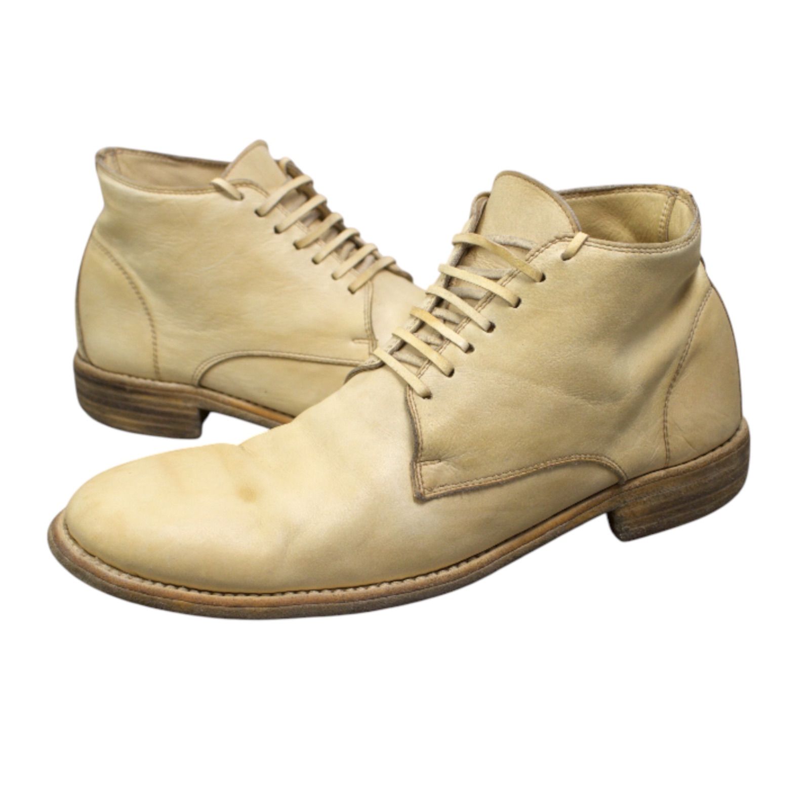 GUIDI グイディ レースアップ チャッカーブーツ 43 27cm