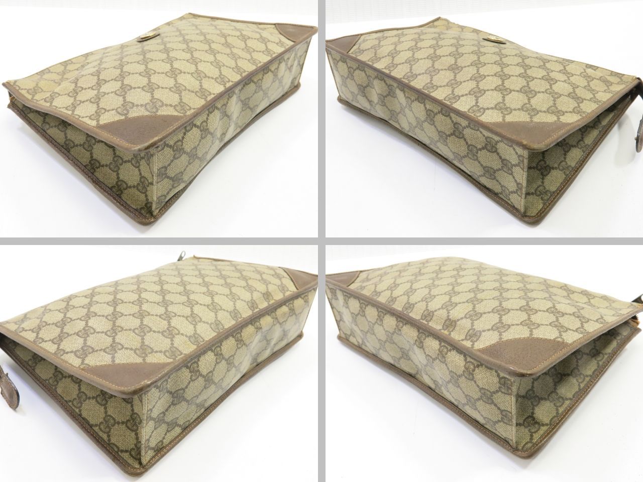 セカンドバッグ コーティングキャンバス