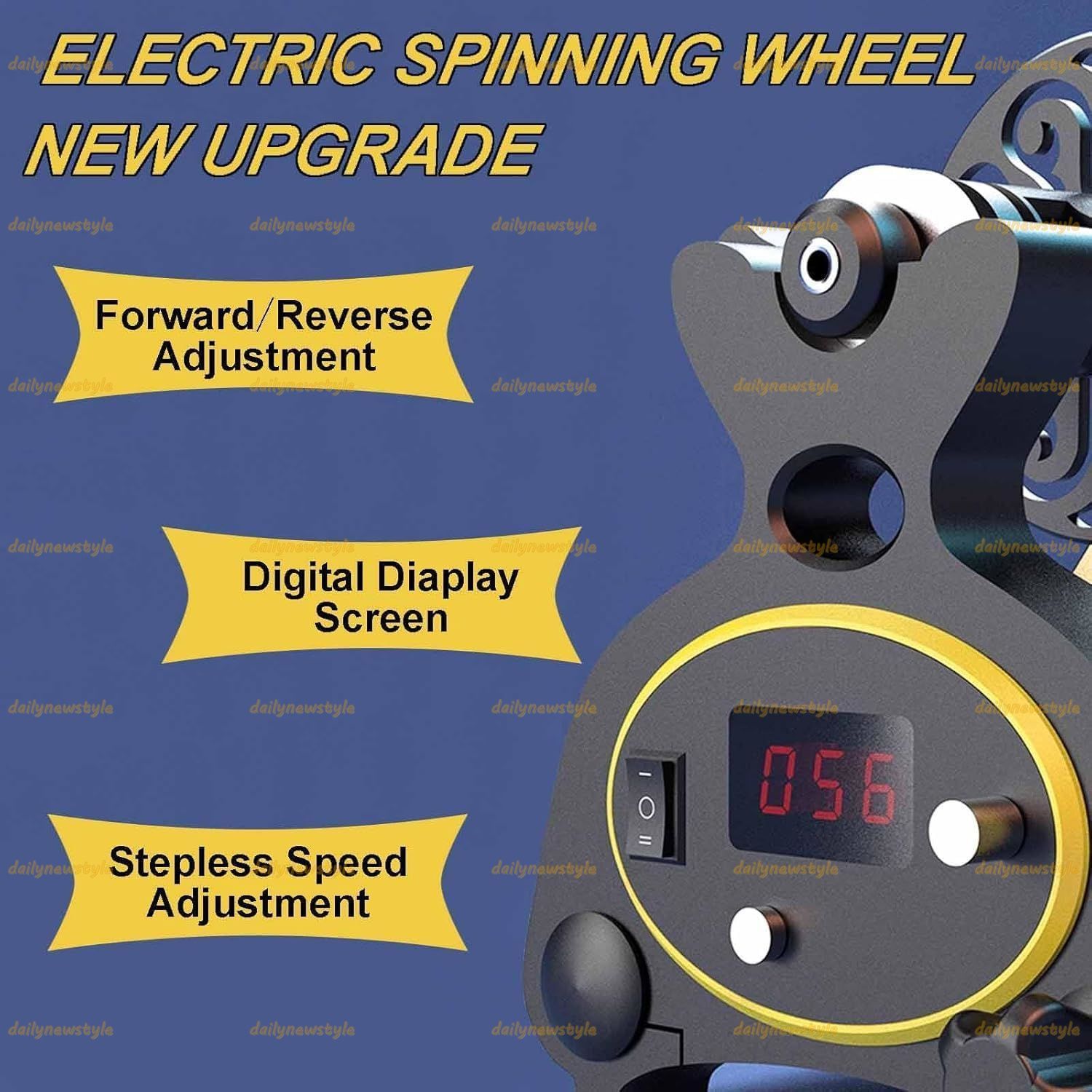 正転および逆転 糸織り