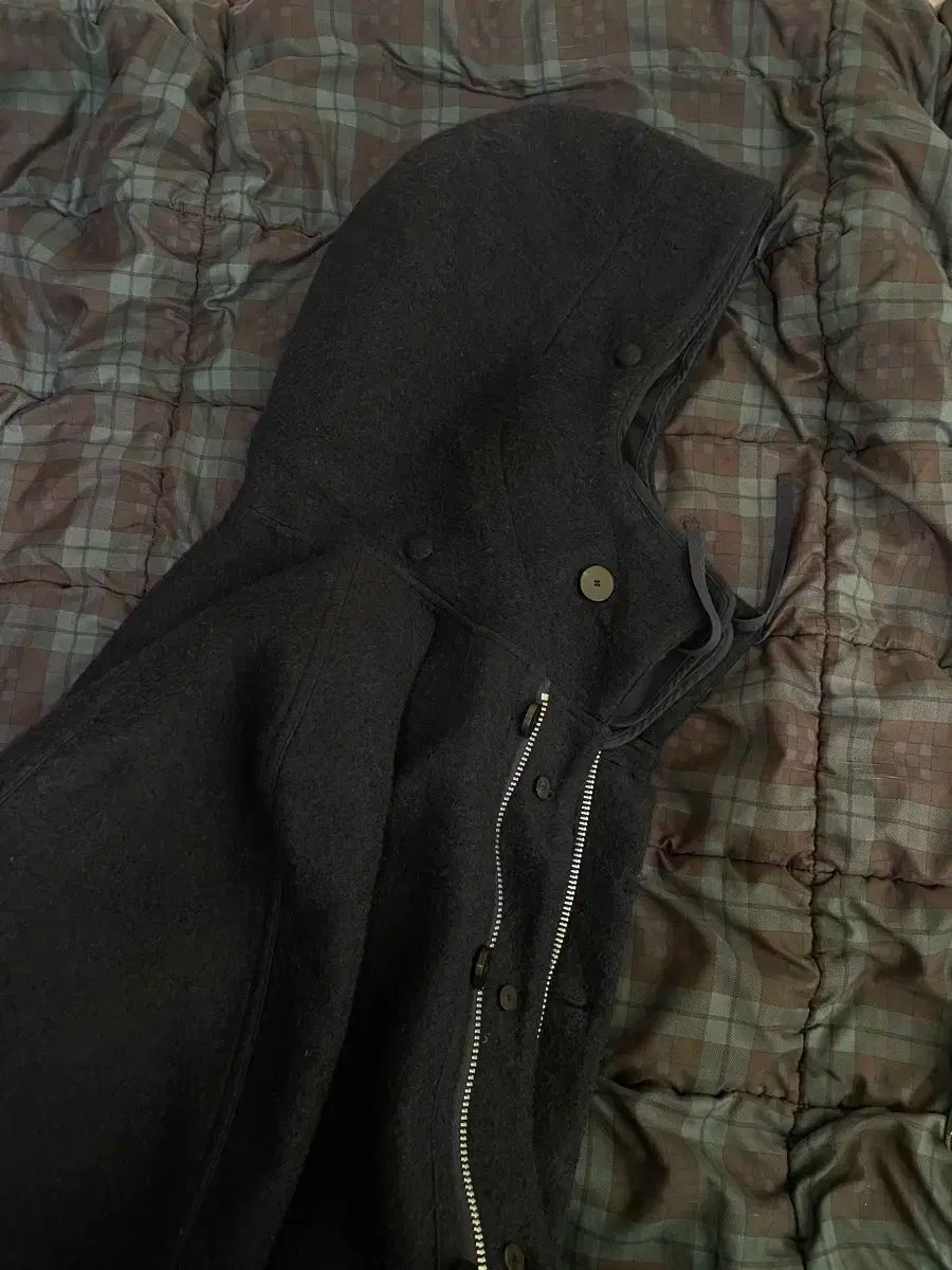 ドキュメント ウール パーカ m ネイビー ネイビー