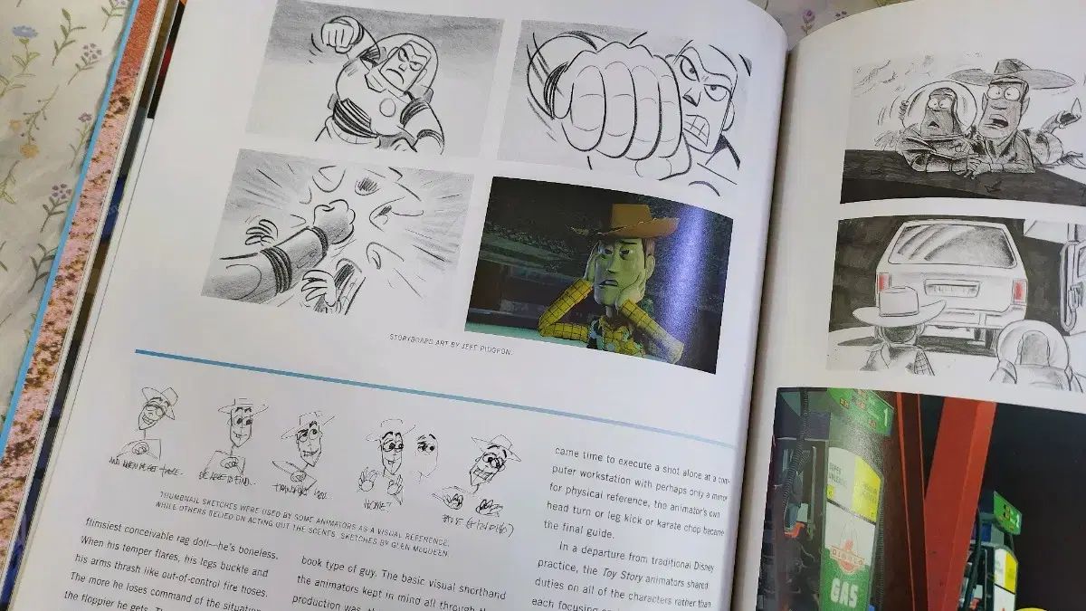 トイストーリー 1 アートブック the art and making of