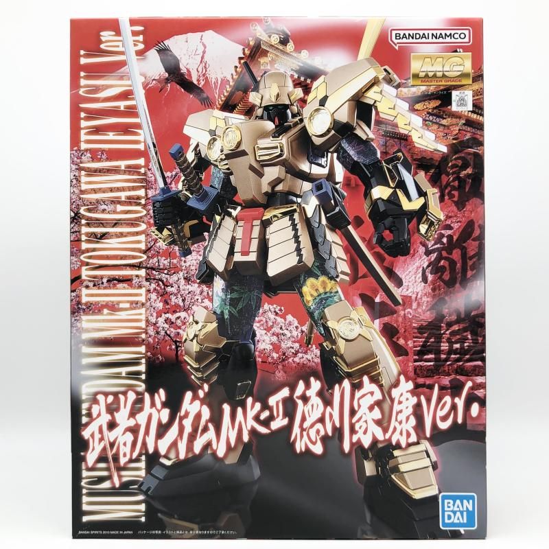 未組立 バンダイ ガンダムシリーズ MG 1 100 武者ガンダムMK-II 徳川家康Ver. 17