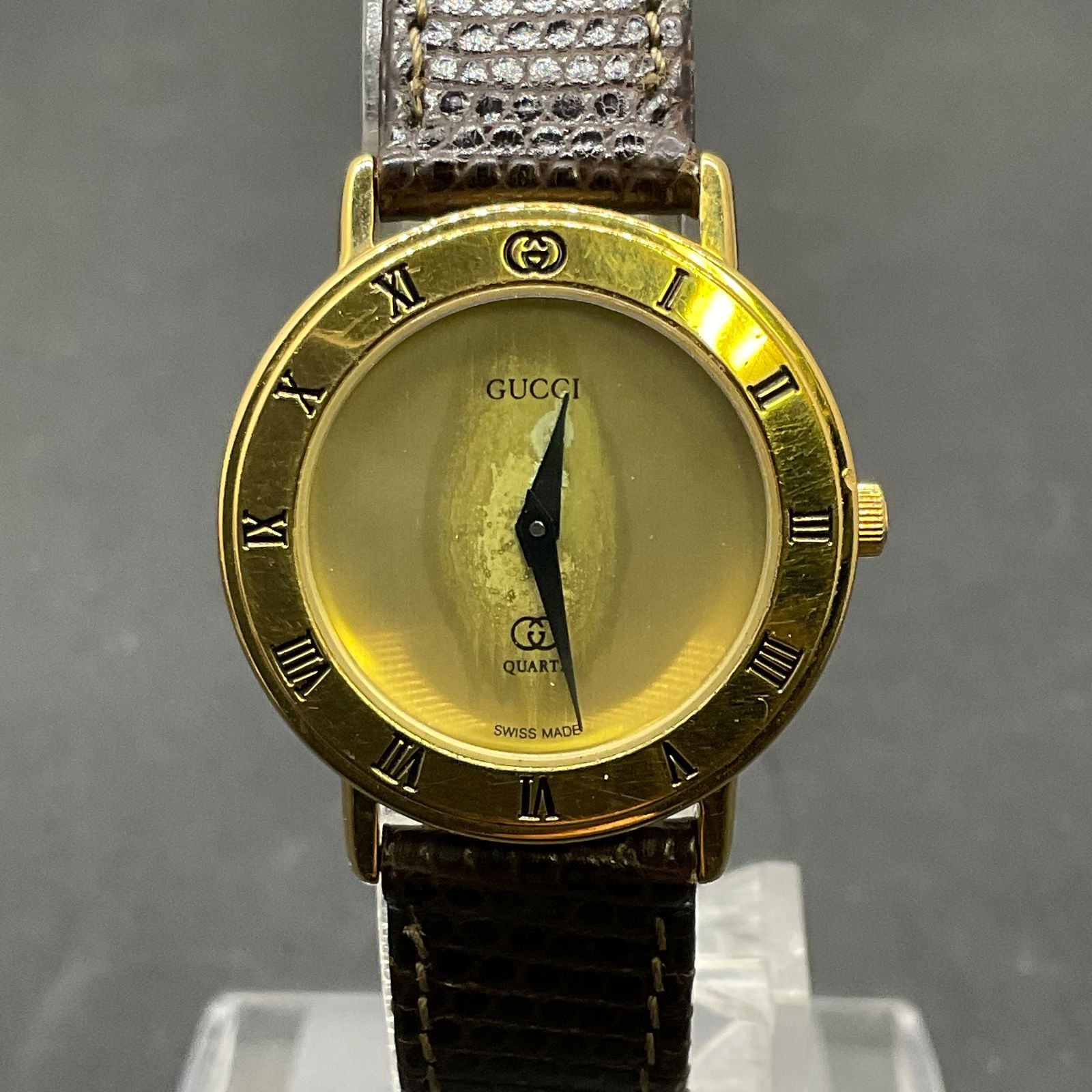 グッチ レディース時計 不動