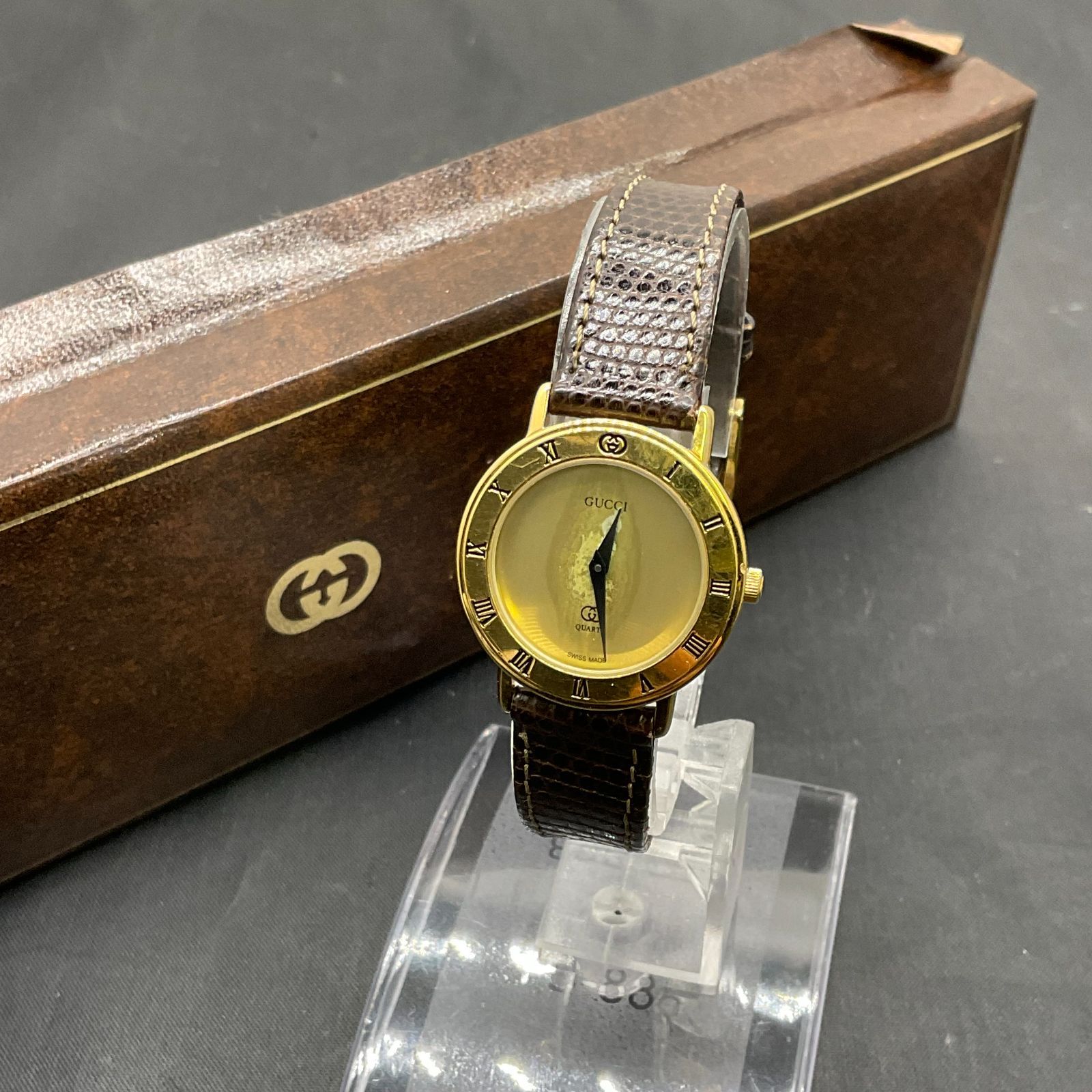 グッチ レディース時計 不動