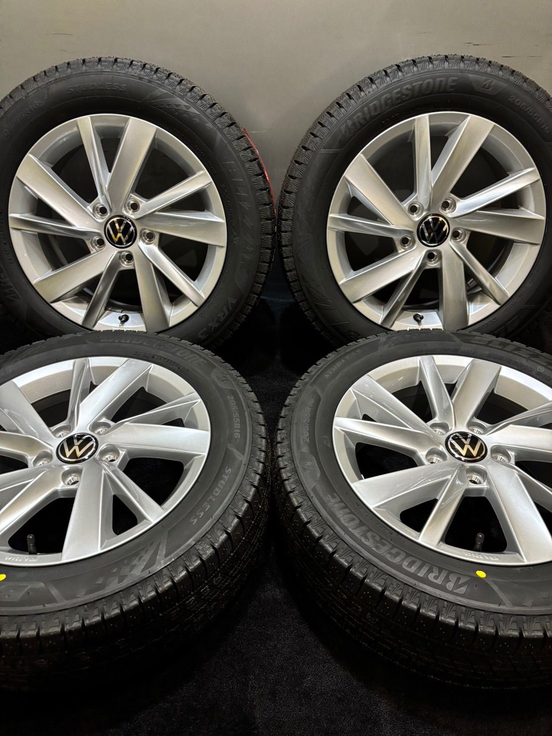 205 55 R 16 VRX 3 VW フォルクスワーゲン ゴルフ8 OP 16インチ 6 5 J 46 112 H スタッドレス 4本 1 K 609