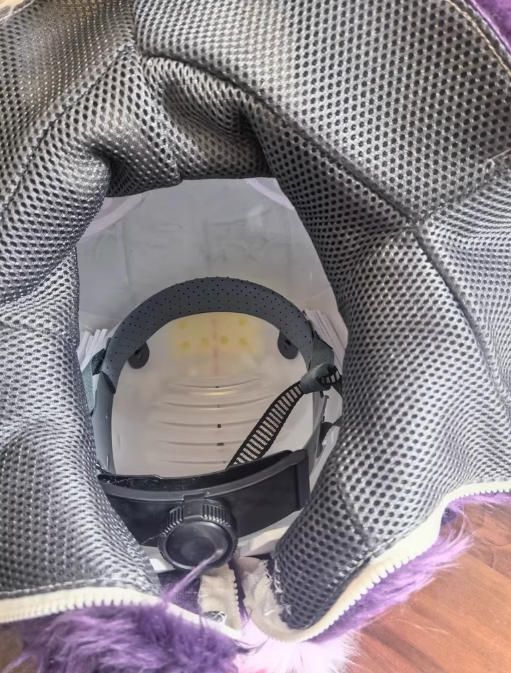 着ぐるみヘッド ドラゴン NO 414 パープル 全頭ヘッド ケモノ ファースーツ ぬいぐるみ コスプレ コスチューム kigurumi