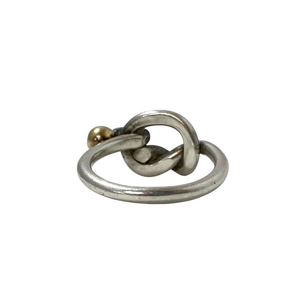 TIFFANY&Co.◇ラブノットリング/SV925/750/10号/レディース