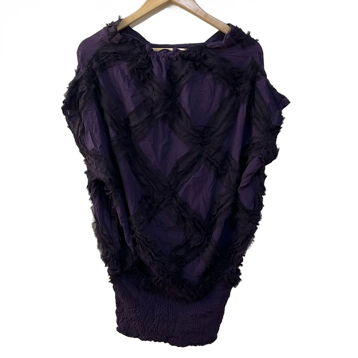 me ISSEY MIYAKE ミー イッセイミヤケ 半袖カットソー レディース - パープル