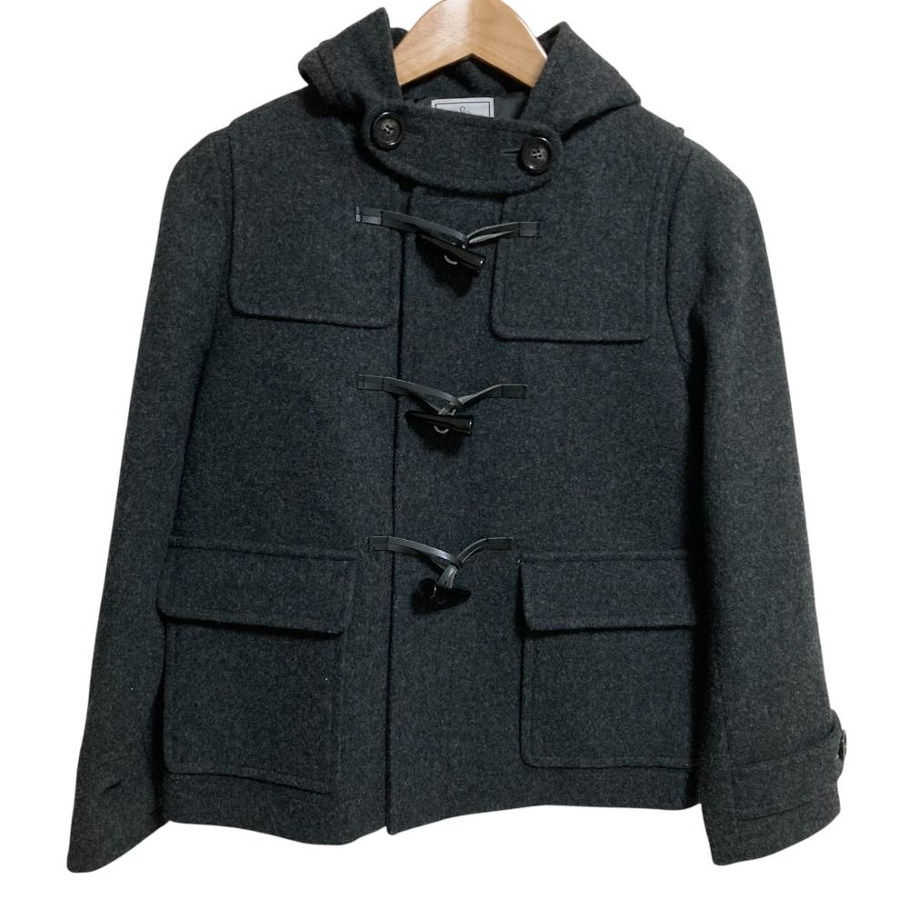 Orcival Le tinte ダッフルコート ヘリンボーン グレー サイズ2 SALE