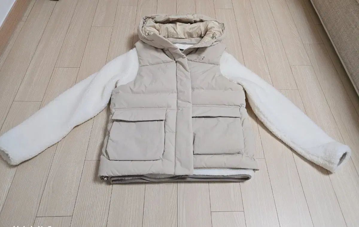 ニュー ンス ダウンベスト シープスキンアウター セット