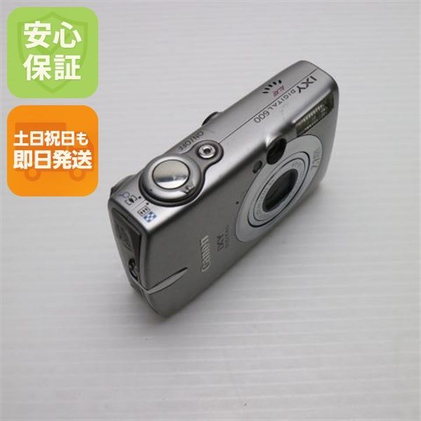IXY DIGITAL 600 シルバー Canon デジカメ デジタルカメラ 本体 土日祝発送OK 04000
