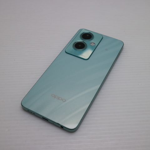 超美品 SIMフリー OPPO A79 5G グローグリーン スマホ OPPO 即日発送