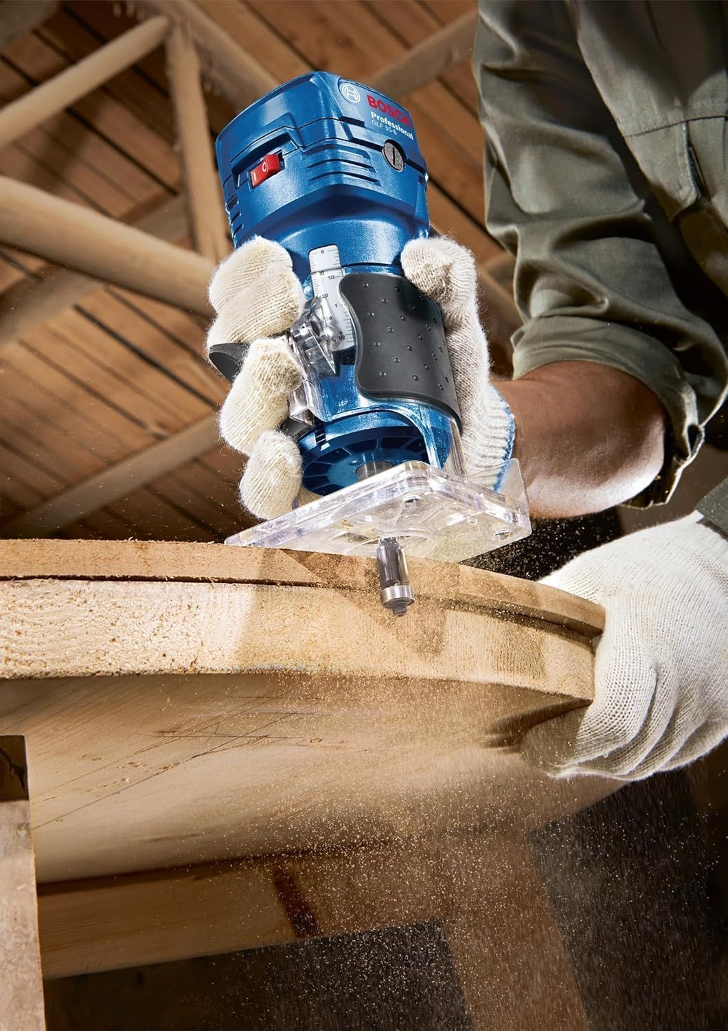 セット買い Bosch Professional ボッシュ トリマー - ルーター ビットセット GLF55-6 PR-RB6