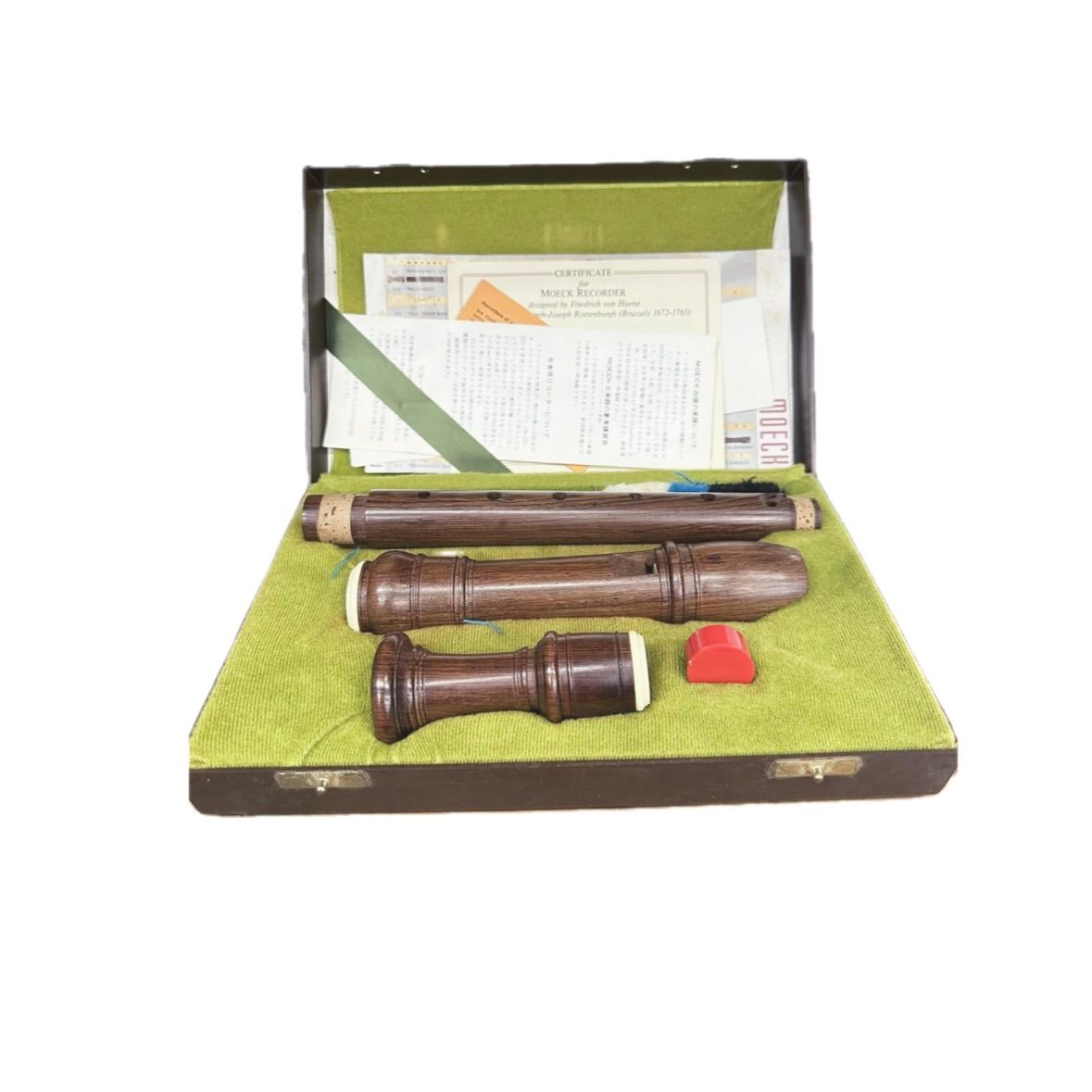 MOECK メック 木製 アルトリコーダー No.439 ALT ロッテンブルグ 箱入 木管楽器 吹奏楽器 アンティーク Antique 品