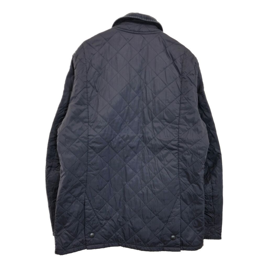 Barbour バブアー HERITAGE LIDDESDALE キルティングジャケット ネイビー メンズ L 古着 U4178