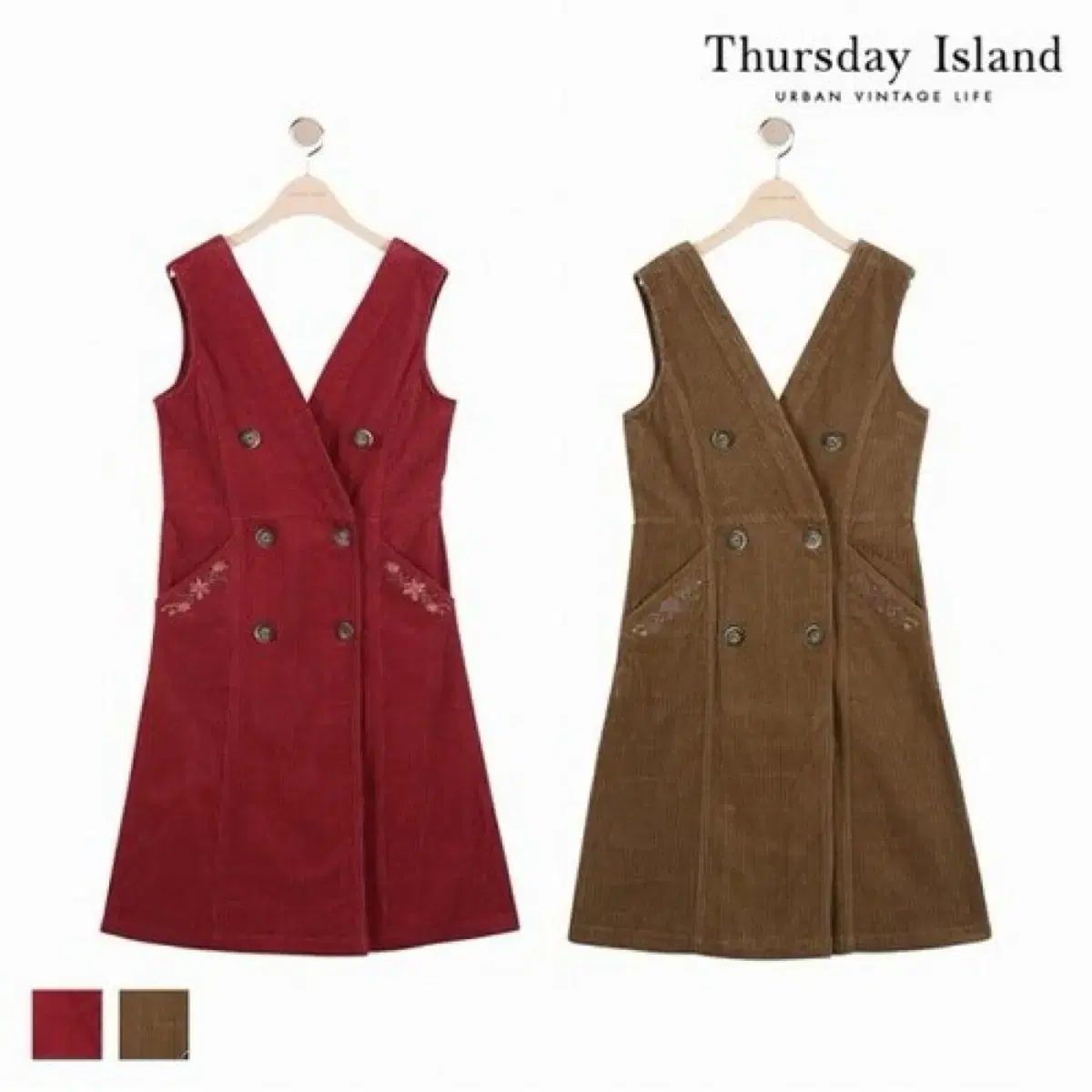 Thursday Island コーデュロイ ONE PIECE S