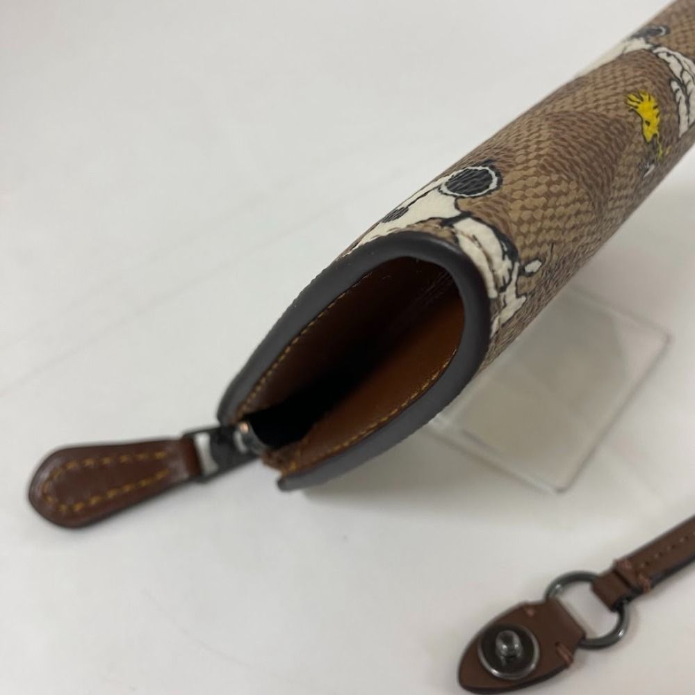 コーチ×ピーナッツ ジップ