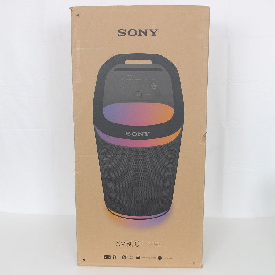 SONY SRS-XV800-BC ブラック ワイヤレスポータブルスピーカー ソニー 本体