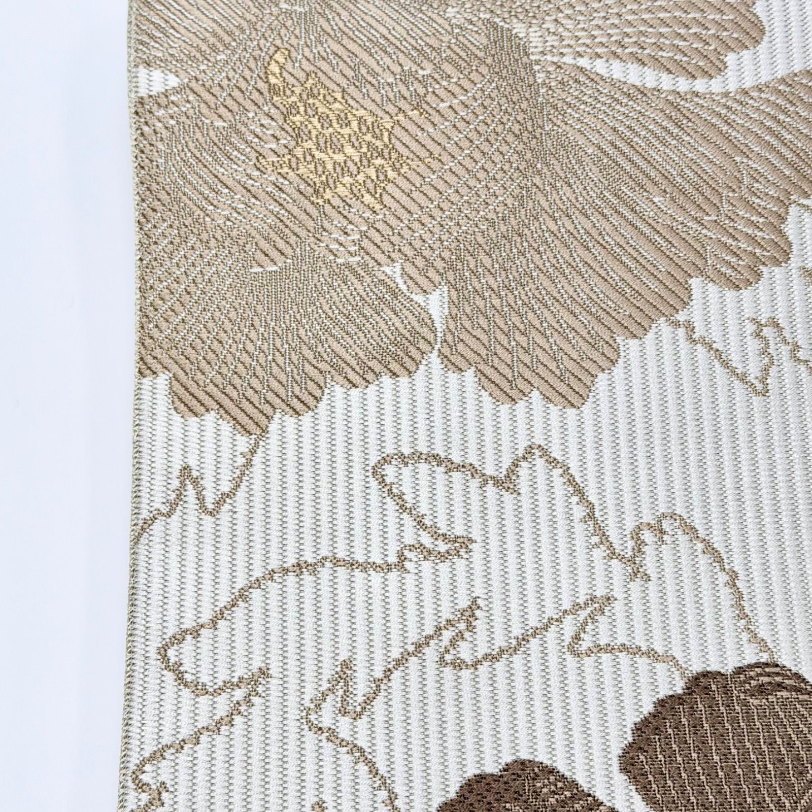 半幅帯 博多織 リバーシブル 博多小袋帯 牡丹柄 0059 - メルカリ