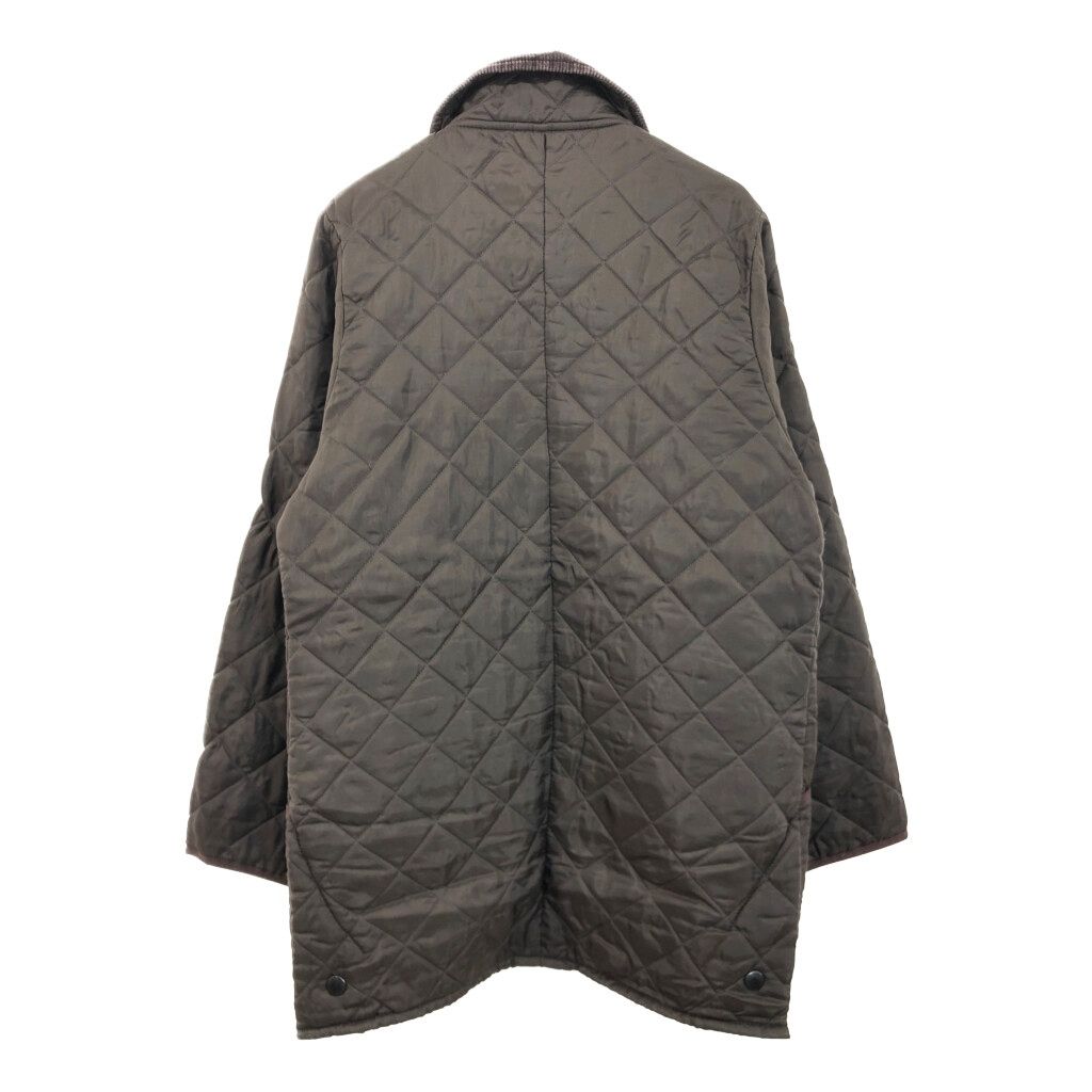 イングランド製 Barbour バブアー LIDDESDALE リッズデイル キルティングジャケット ブラウン メンズ M相当 古着 U4179